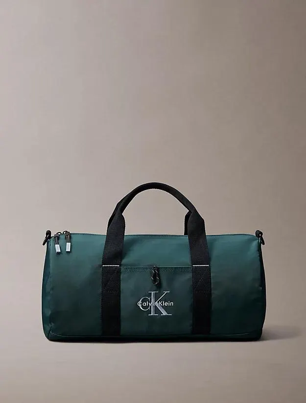 Bold Logo Nylon Duffle Bag