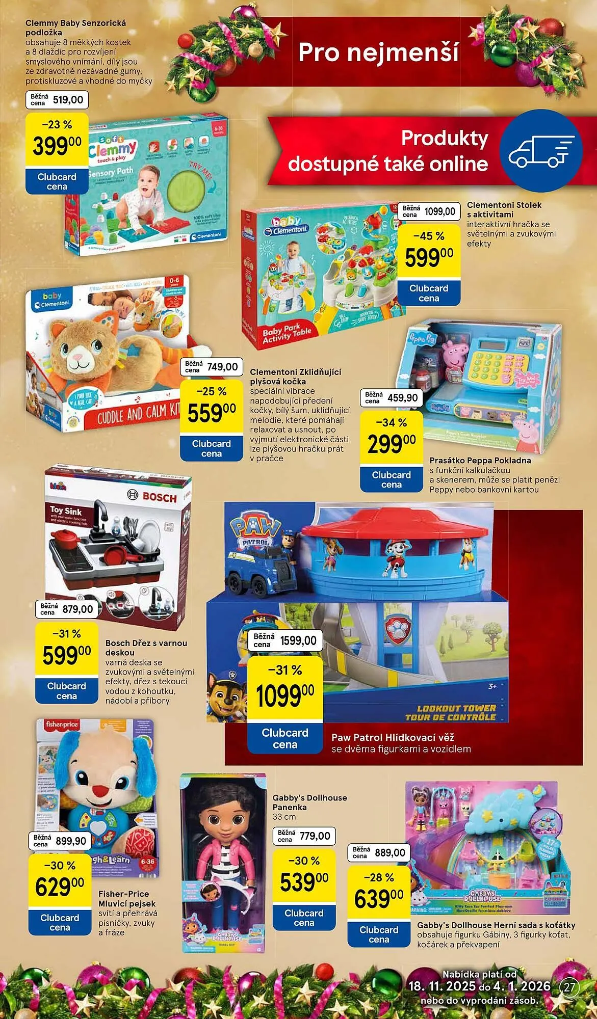 Tesco leták - 25. listopadu 24. prosince 2025 - Page 27