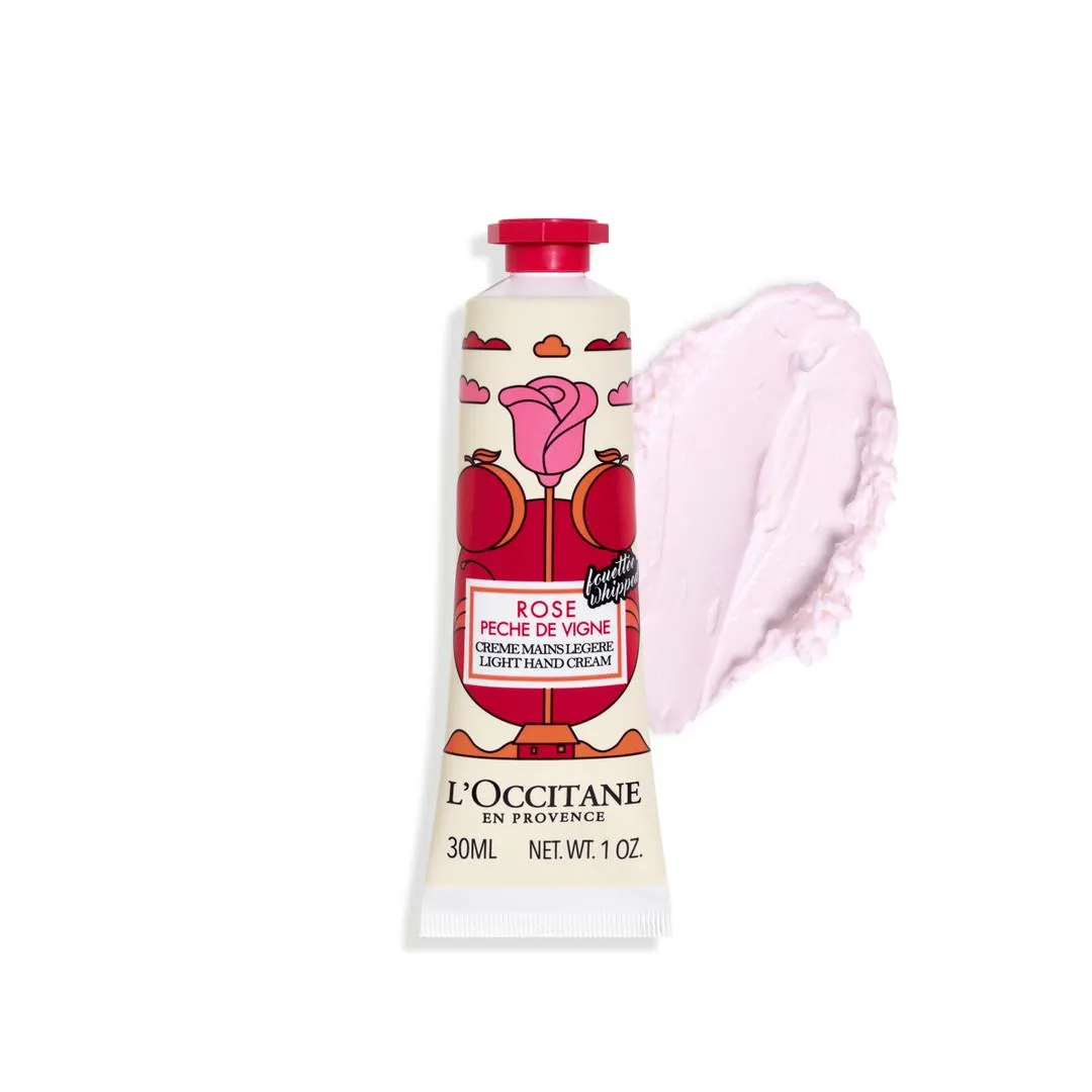 Lehký krém na ruce Rose Vine Peach