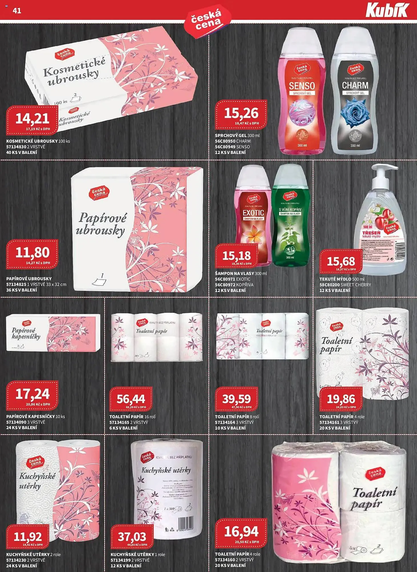 Kubík potraviny leták - 1. dubna 30. dubna 2026 - Page 41