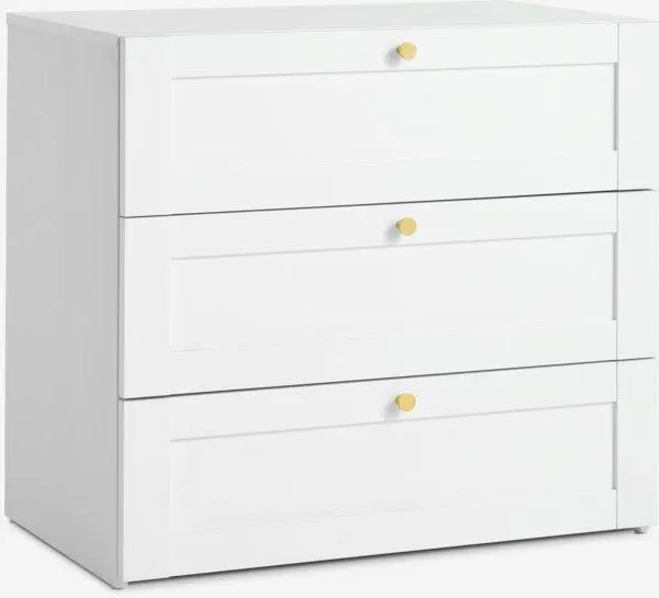 Cassettiera 3 cassetti FRAMLEV bianco