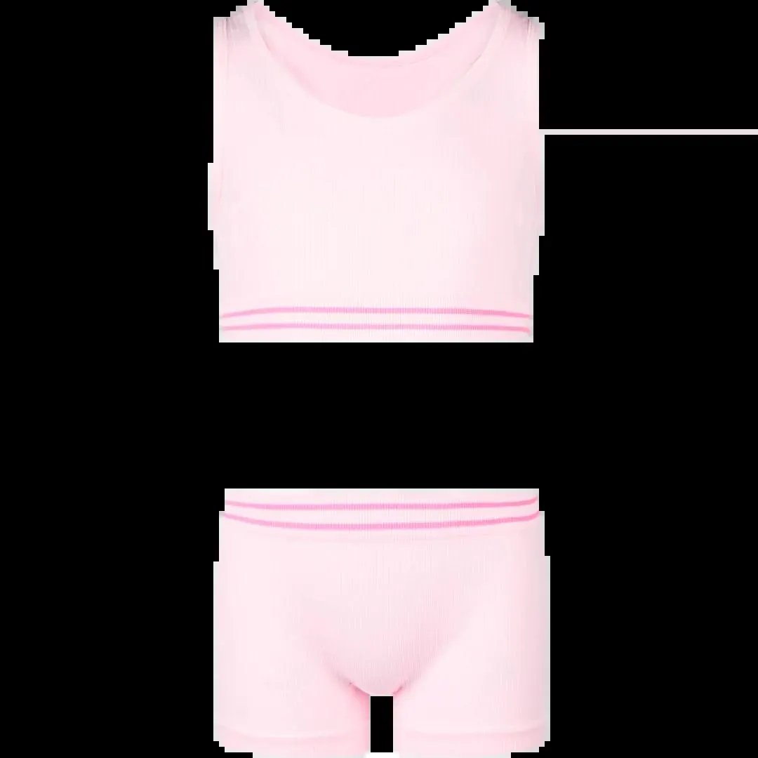 Bezešvý top a boxerky