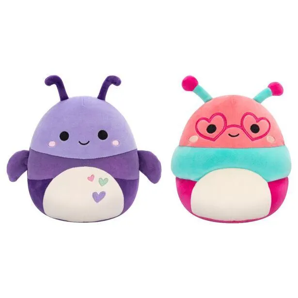 SQUISHMALLOWS 1+1 Brouk a Housenka - Axel a Peach