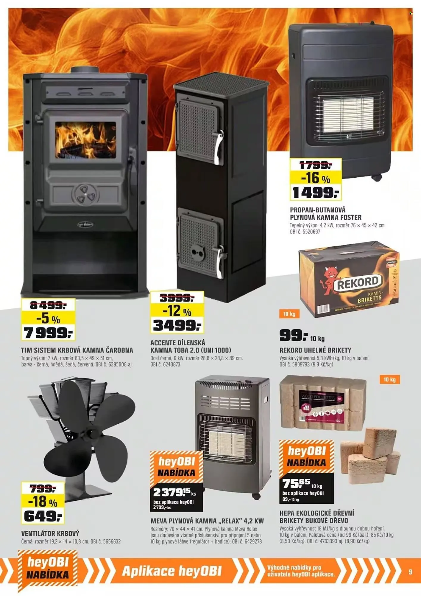 OBI leták - 1. listopadu 30. listopadu 2025 - Page 9