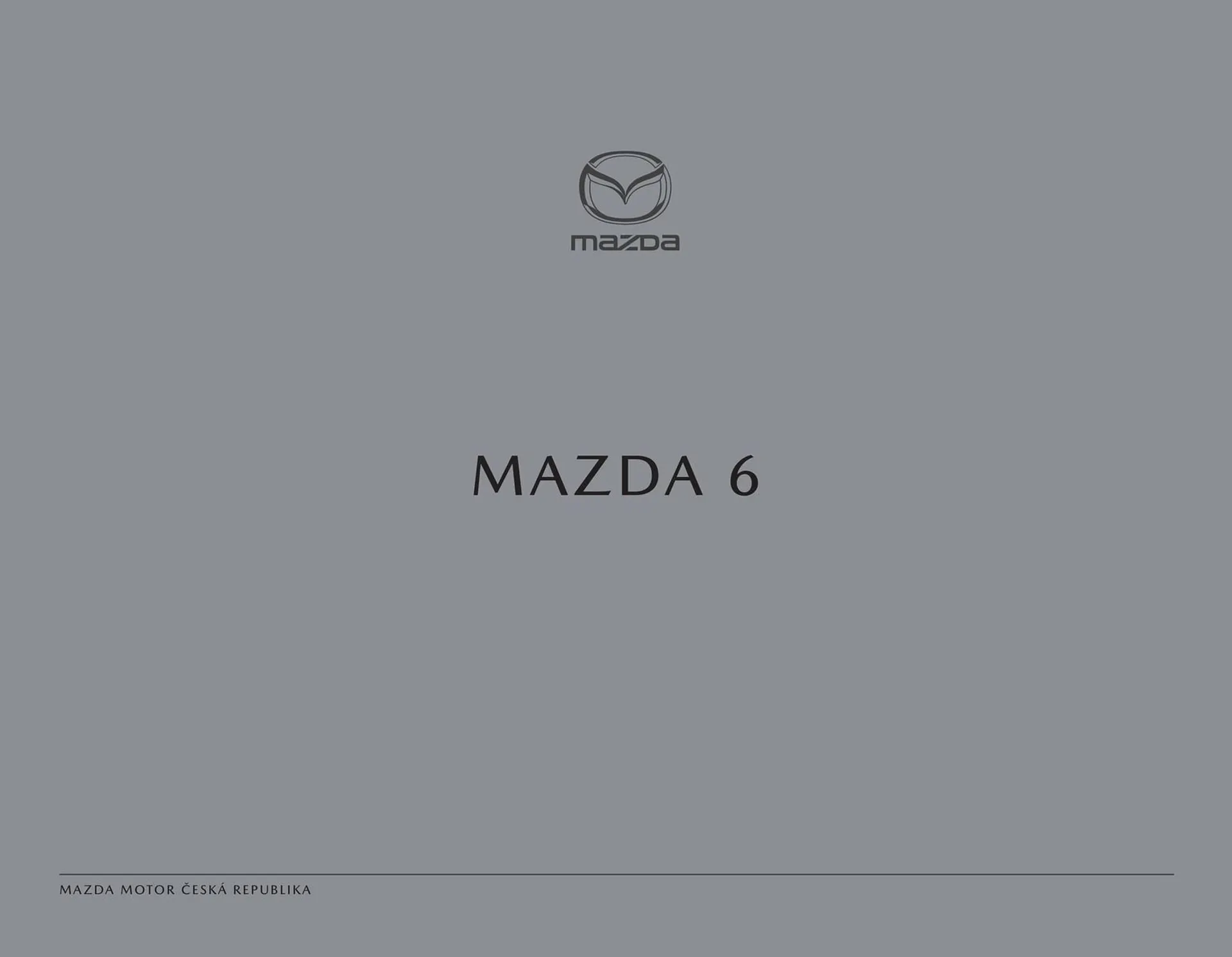 Mazda leták - 1