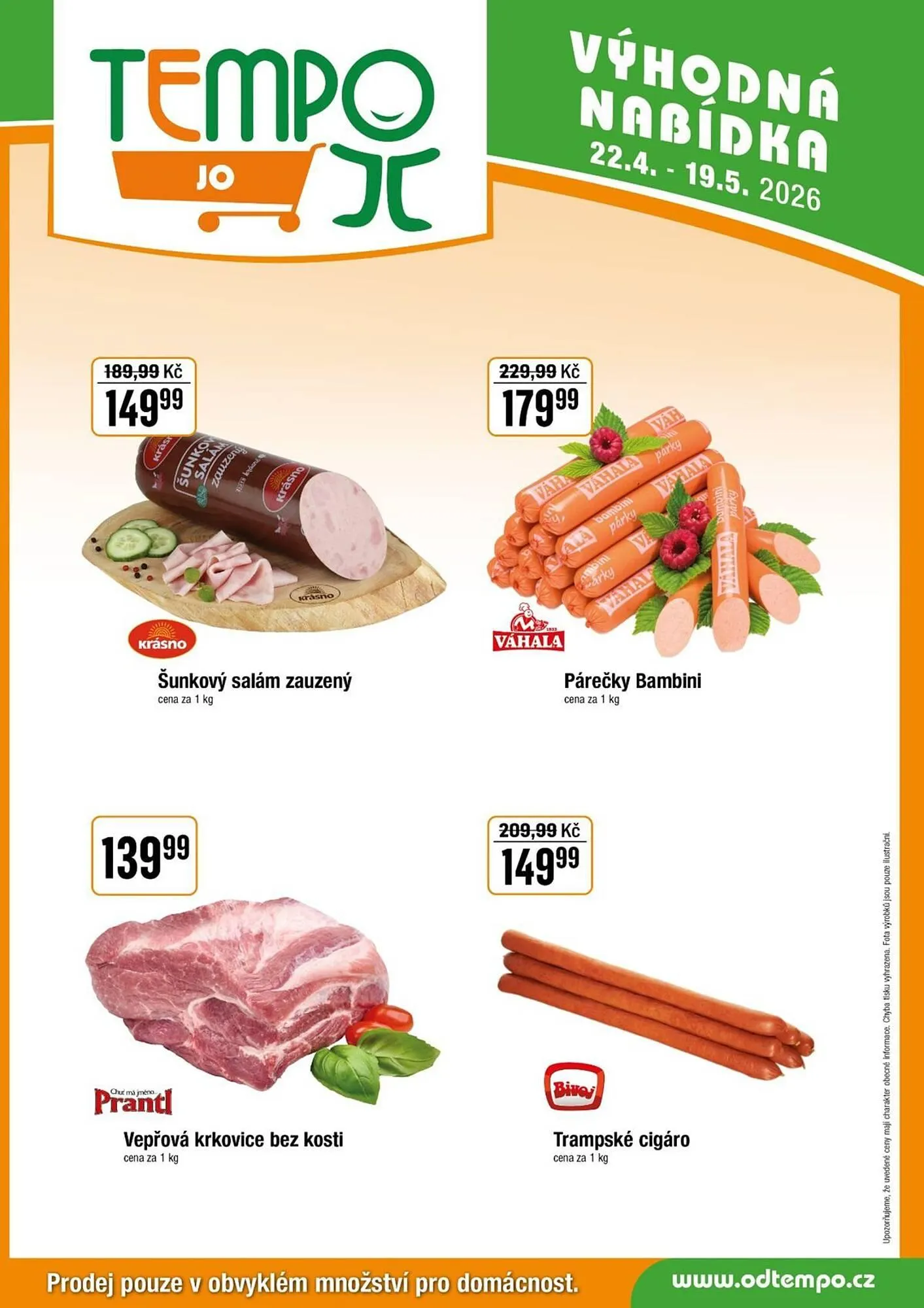 TEMPO leták - 22. dubna 19. května 2026 - Page 3