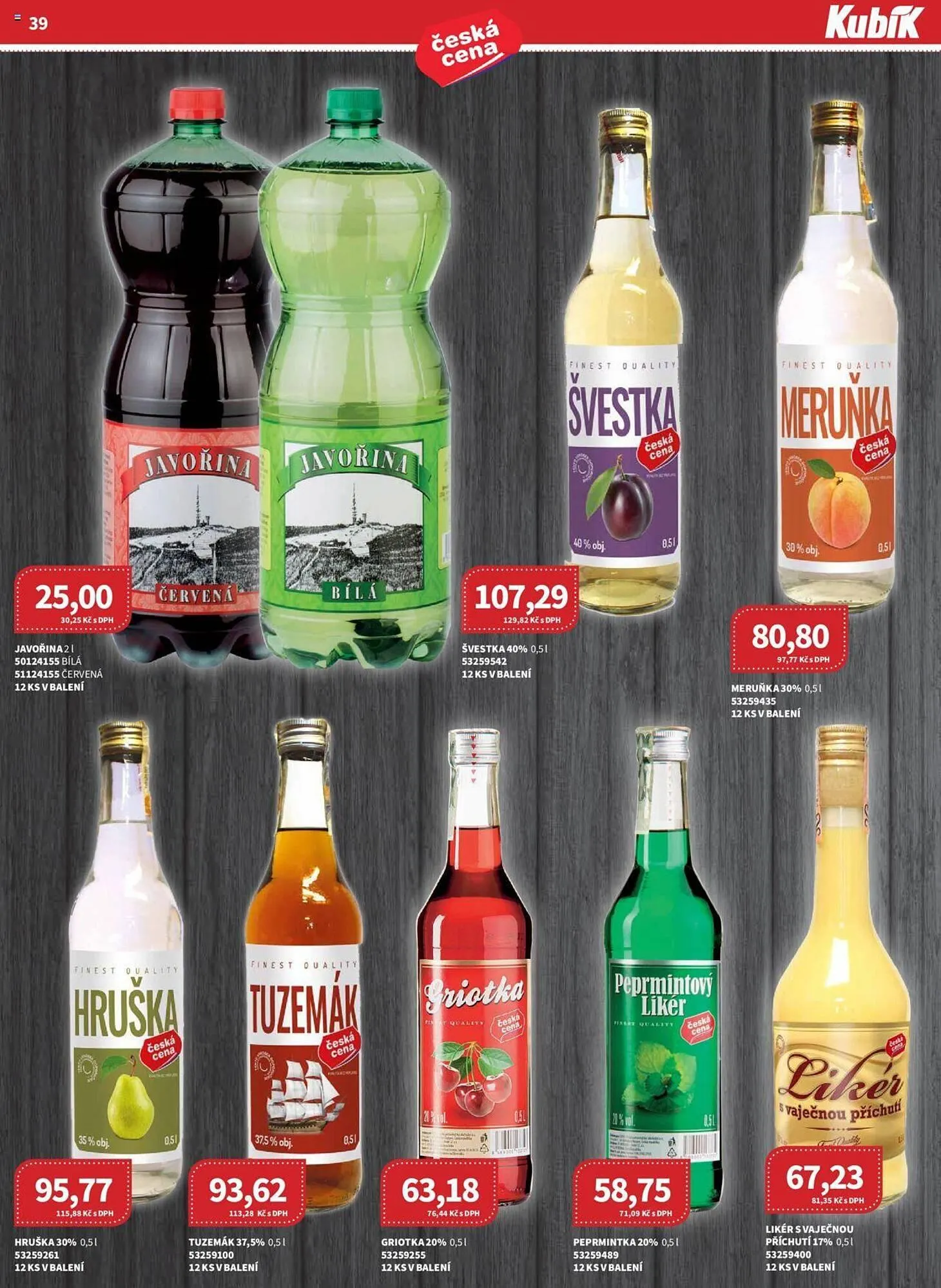 Kubík potraviny leták - 1. června 30. června 2024 - Page 39