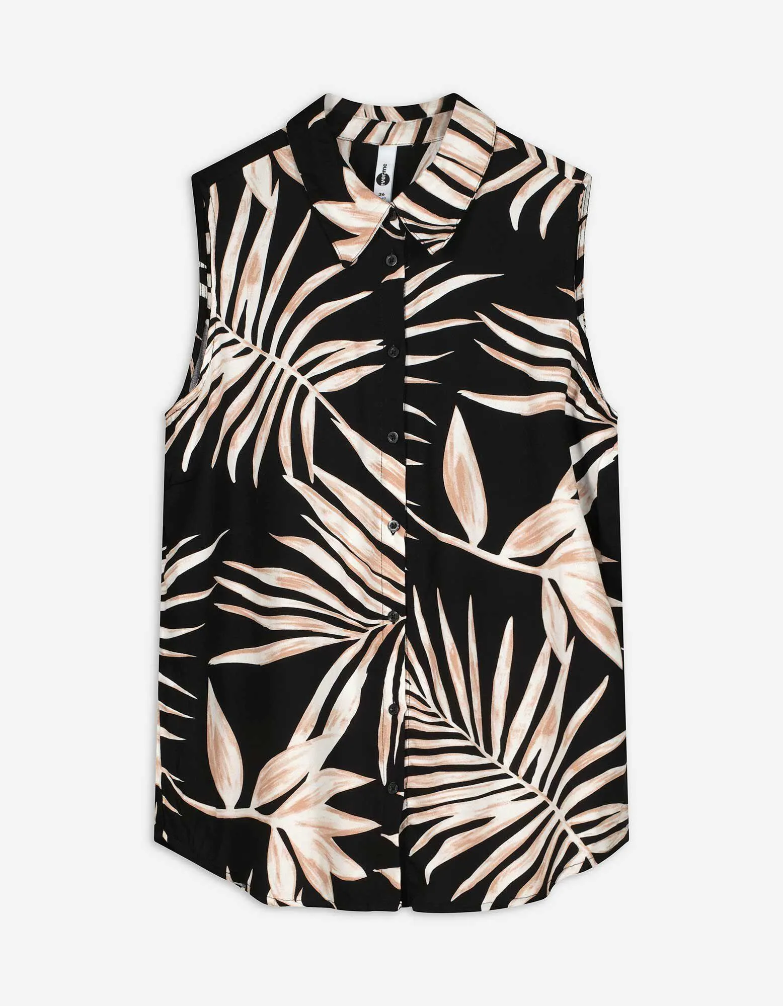 blůza - Potisk po celé ploše - cerná