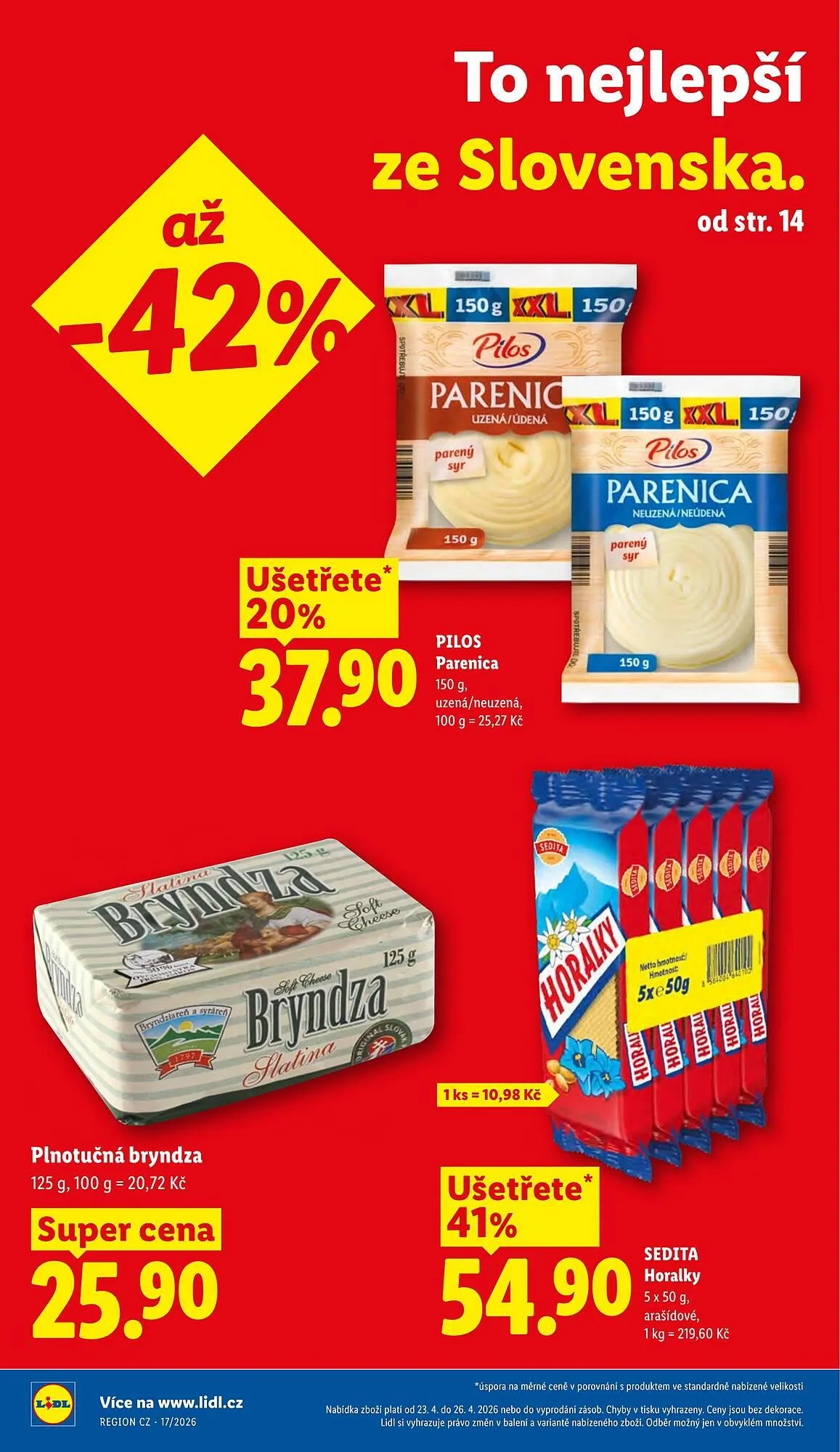 Lidl leták - 23. dubna 26. dubna 2026 - Page 2
