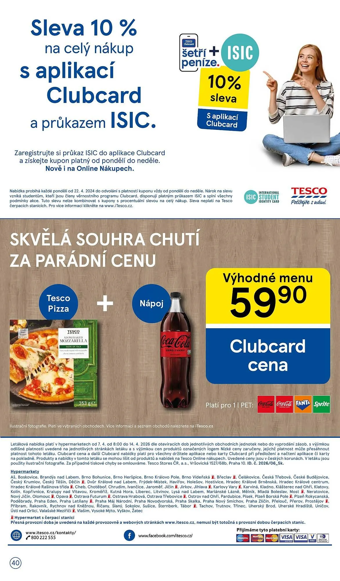 Tesco leták - 7. dubna 14. dubna 2026 - Page 40