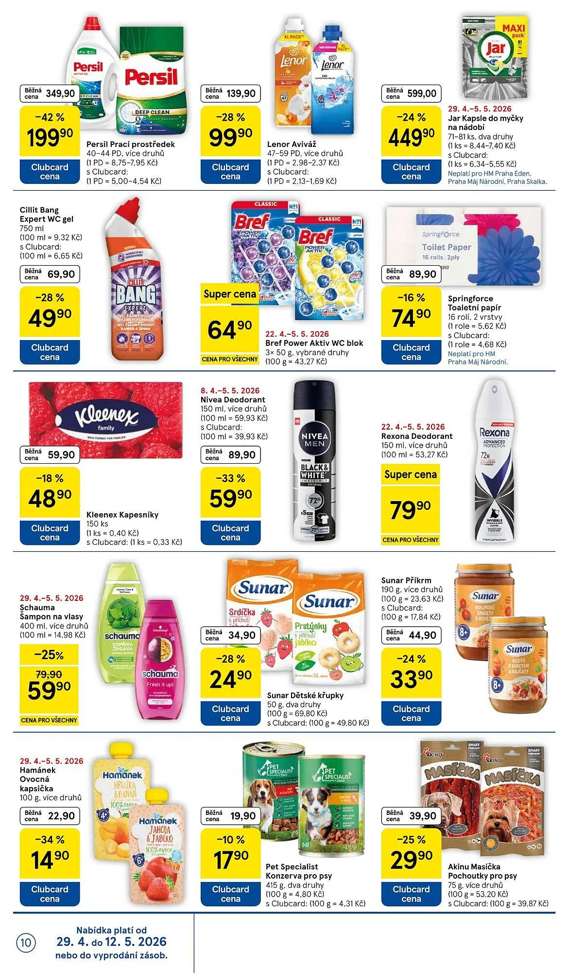 Tesco leták - 29. dubna 5. května 2026 - Page 10