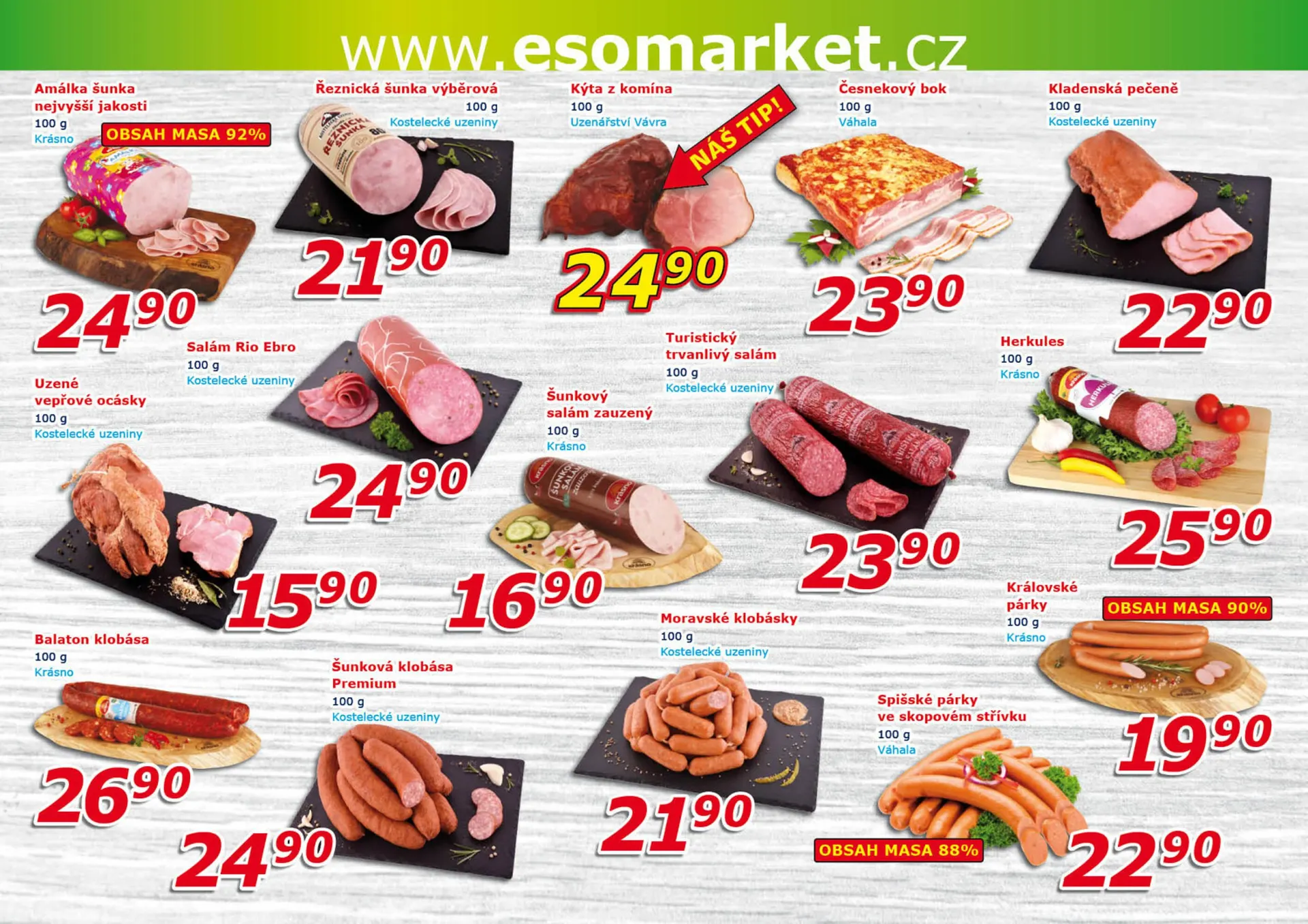 ESO MARKET leták - 7. ledna 18. ledna 2026 - Page 2