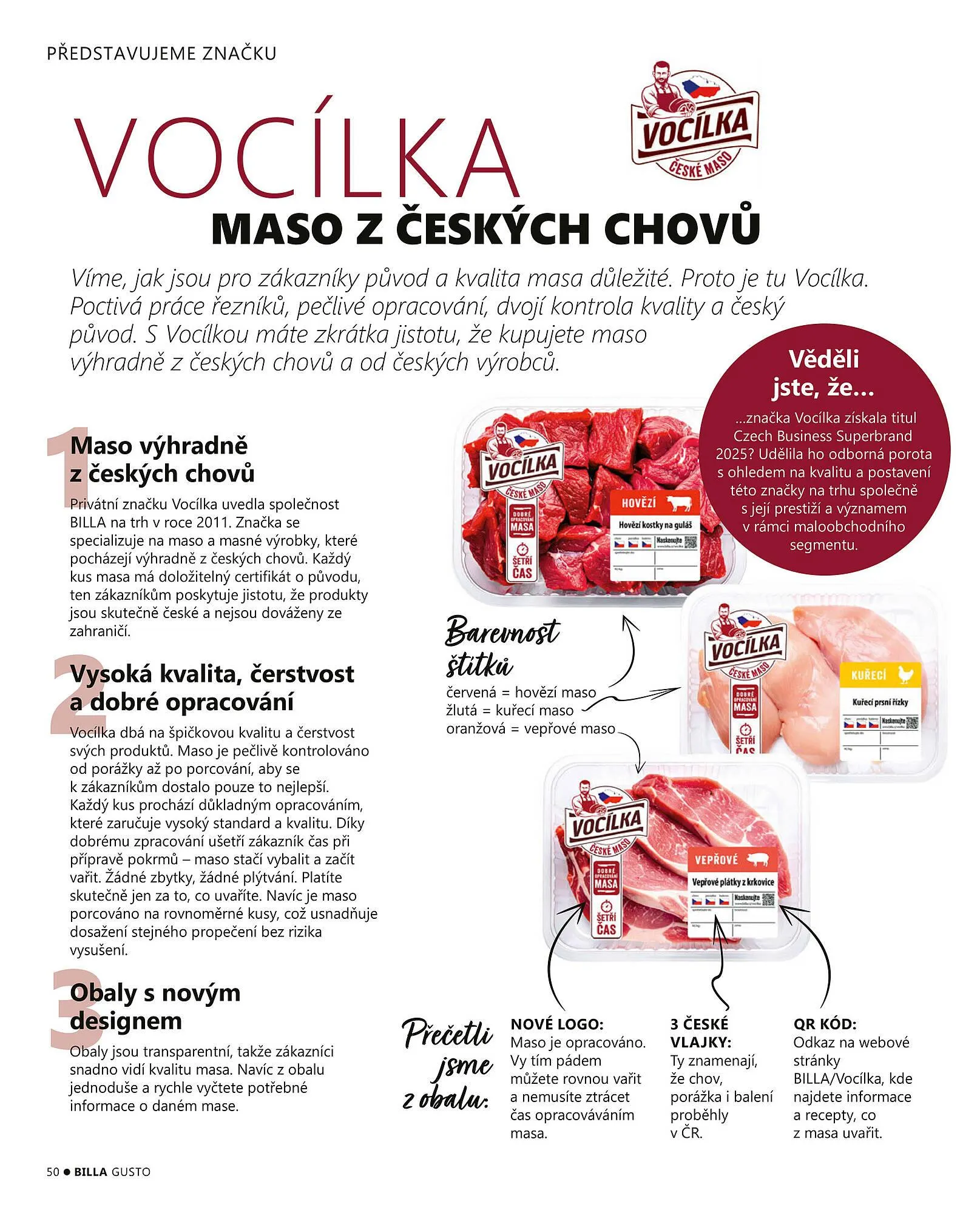 Billa leták - 1. prosince 31. prosince 2025 - Page 50