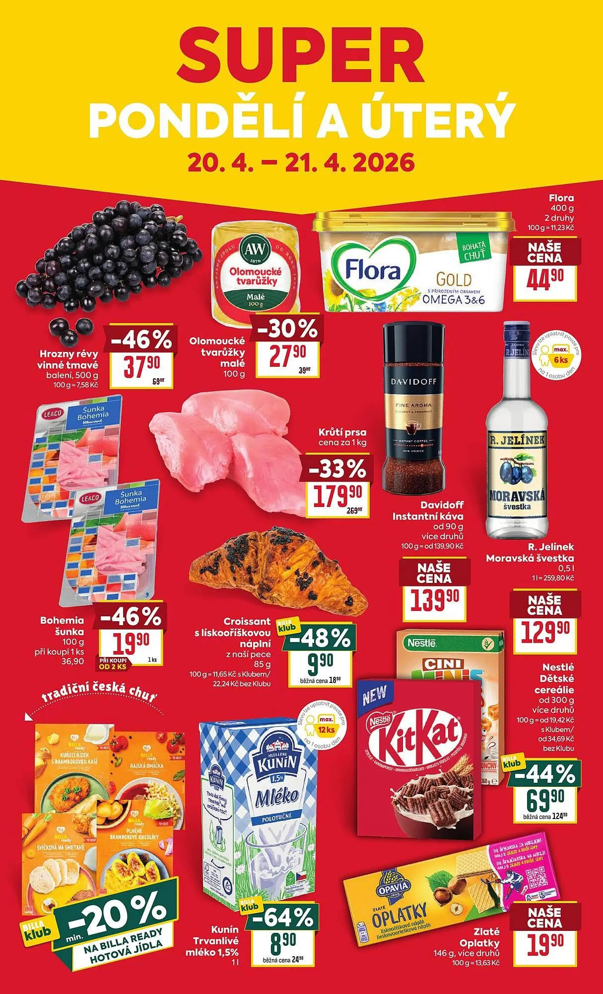 Billa leták - 15. dubna 21. dubna 2026 - Page 28