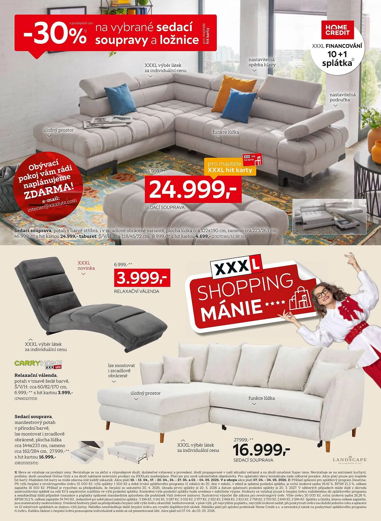 XXXLutz leták - 7. dubna 3. května 2026 - Page 2