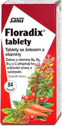 tablety se železem a vitamíny, 84 ks