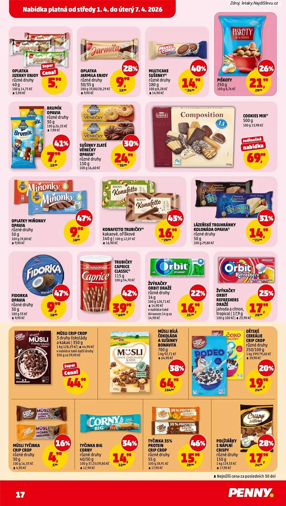 Penny Market leták - 1. dubna 7. dubna 2026 - Page 17