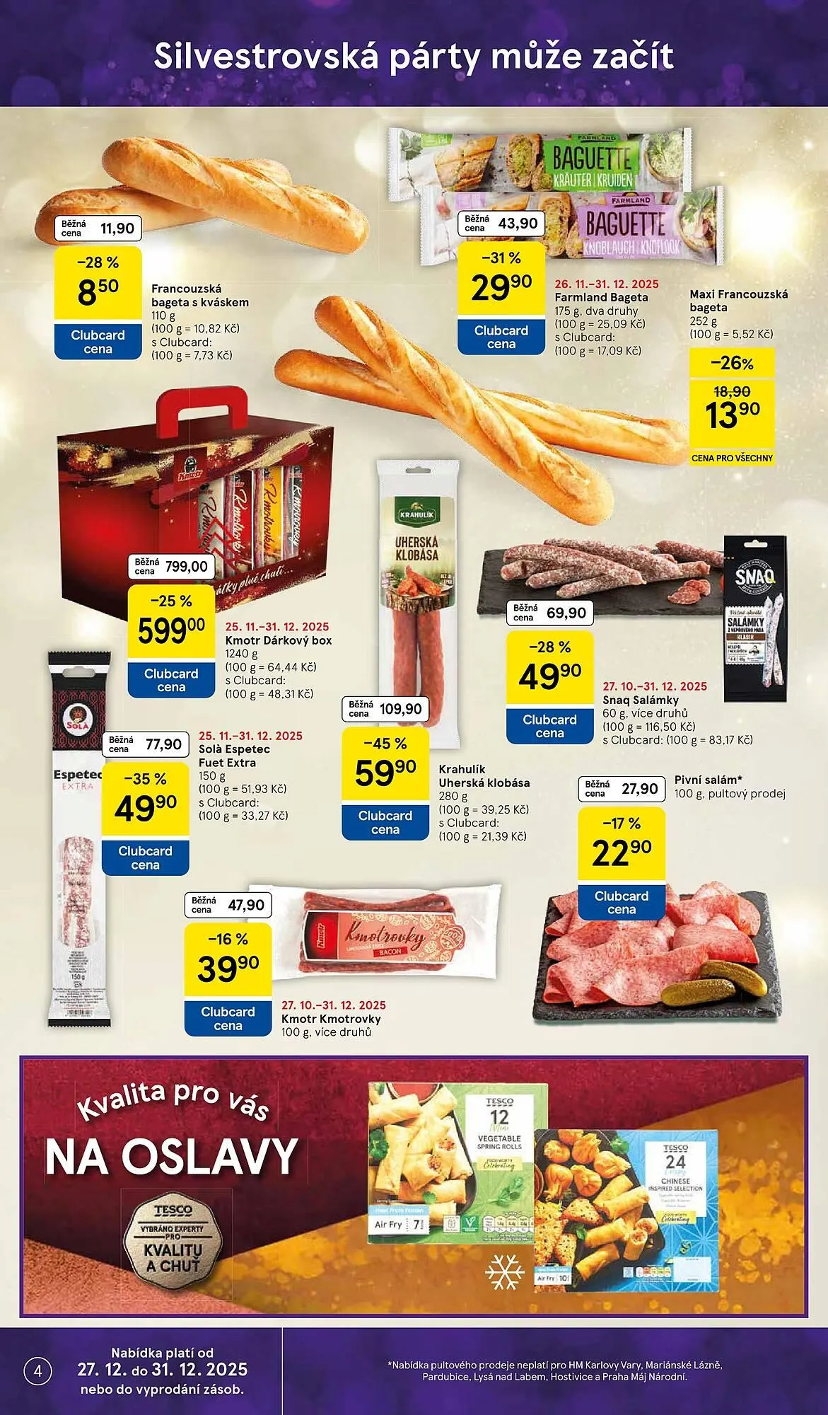 Tesco leták - 27. prosince 31. prosince 2025 - Page 4