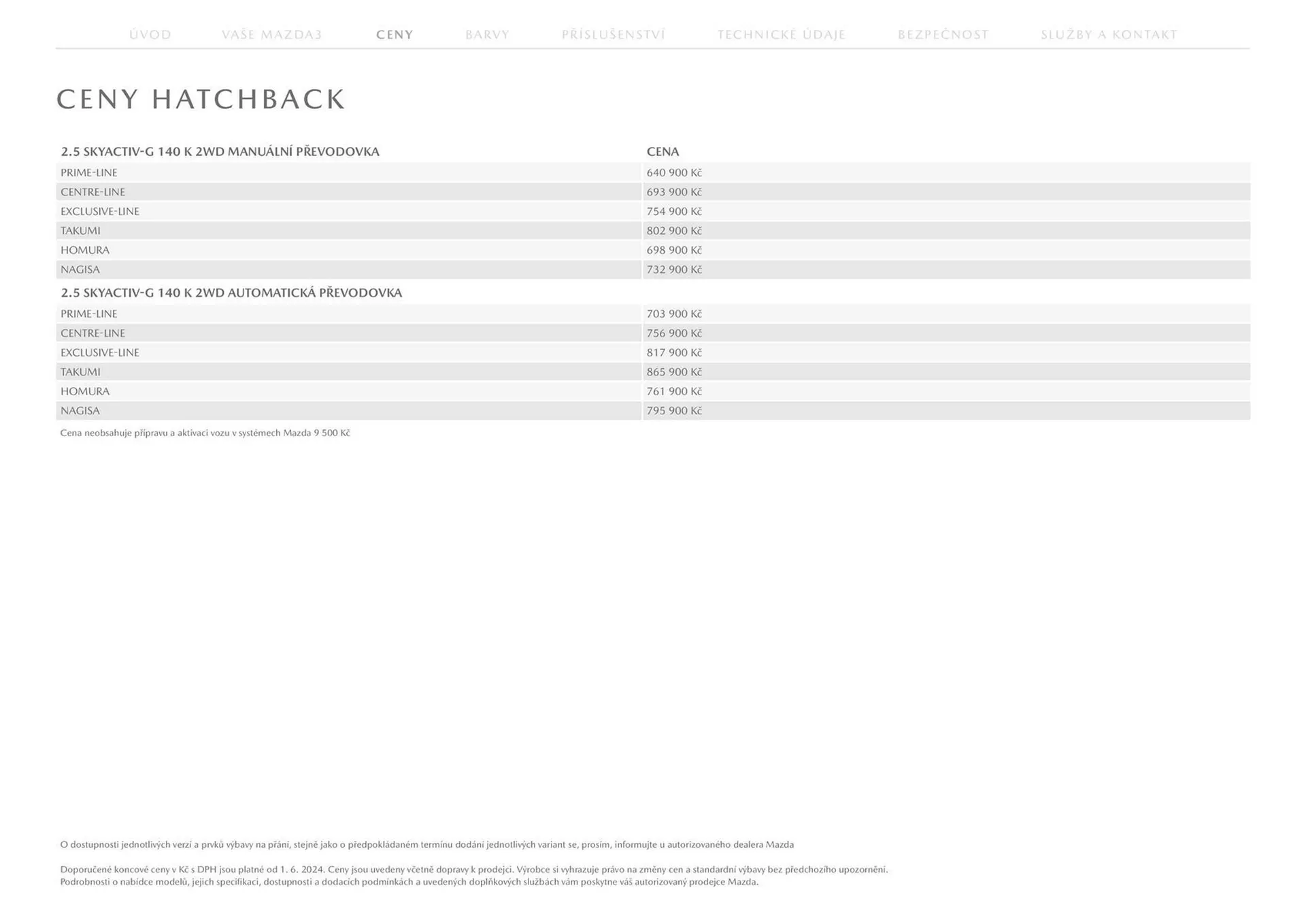 Mazda 3 leták - 23. července 31. ledna 2025 - Page 14