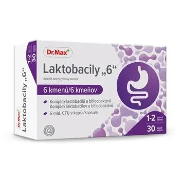 Dr. Max Laktobacily 6 30 kapslí