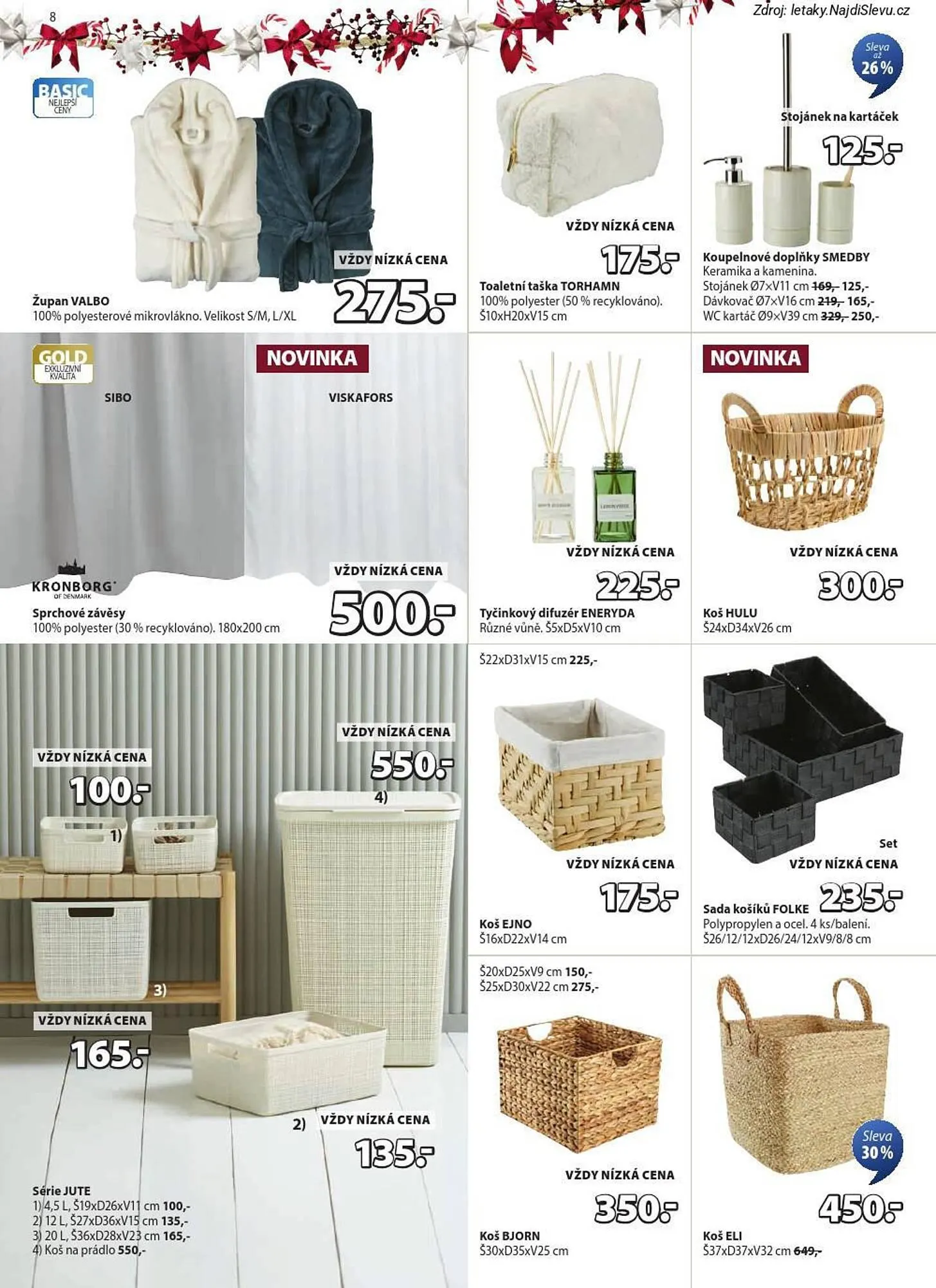 JYSK leták - 8. prosince 24. prosince 2025 - Page 8