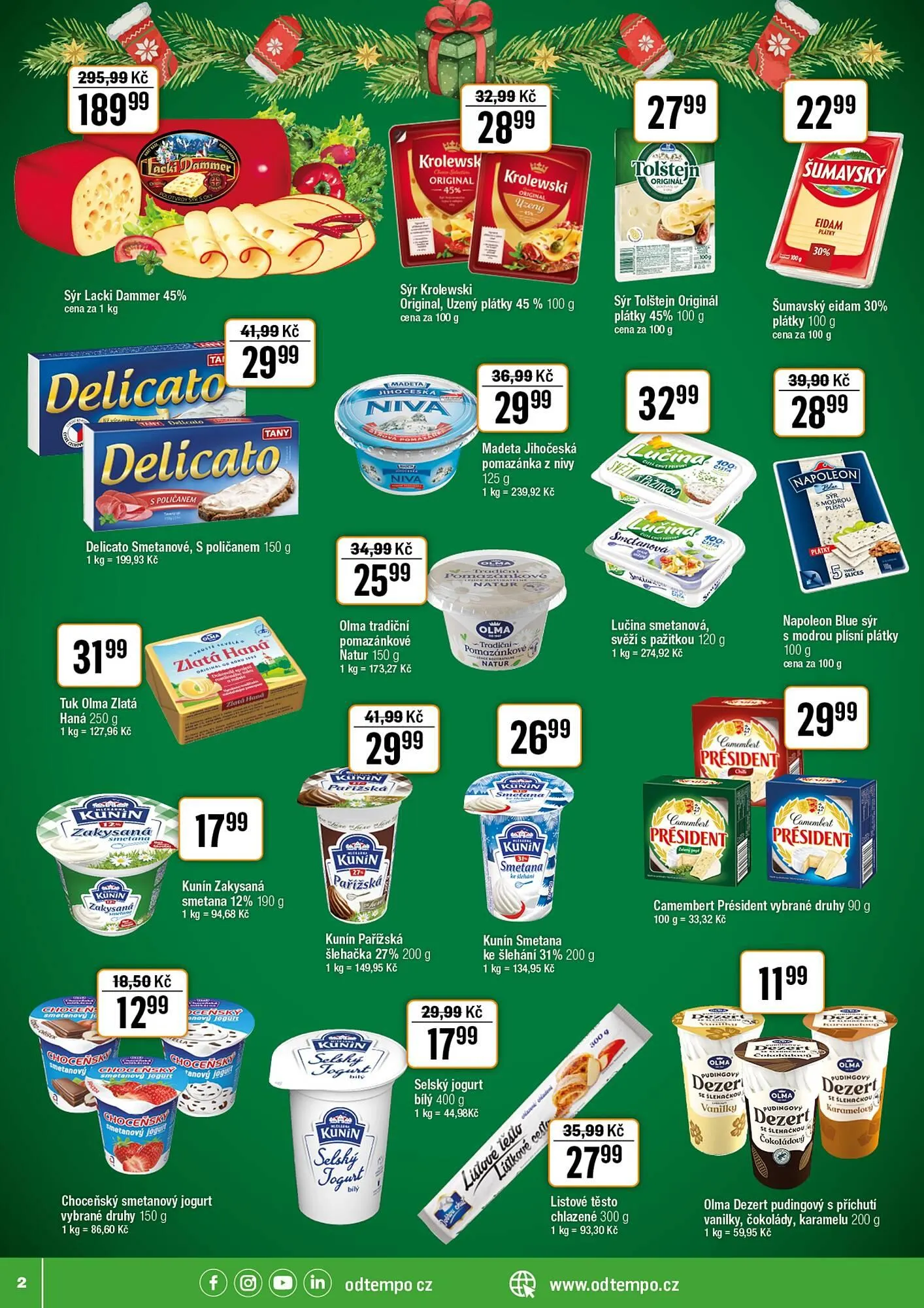 TEMPO leták - 17. prosince 31. prosince 2025 - Page 2