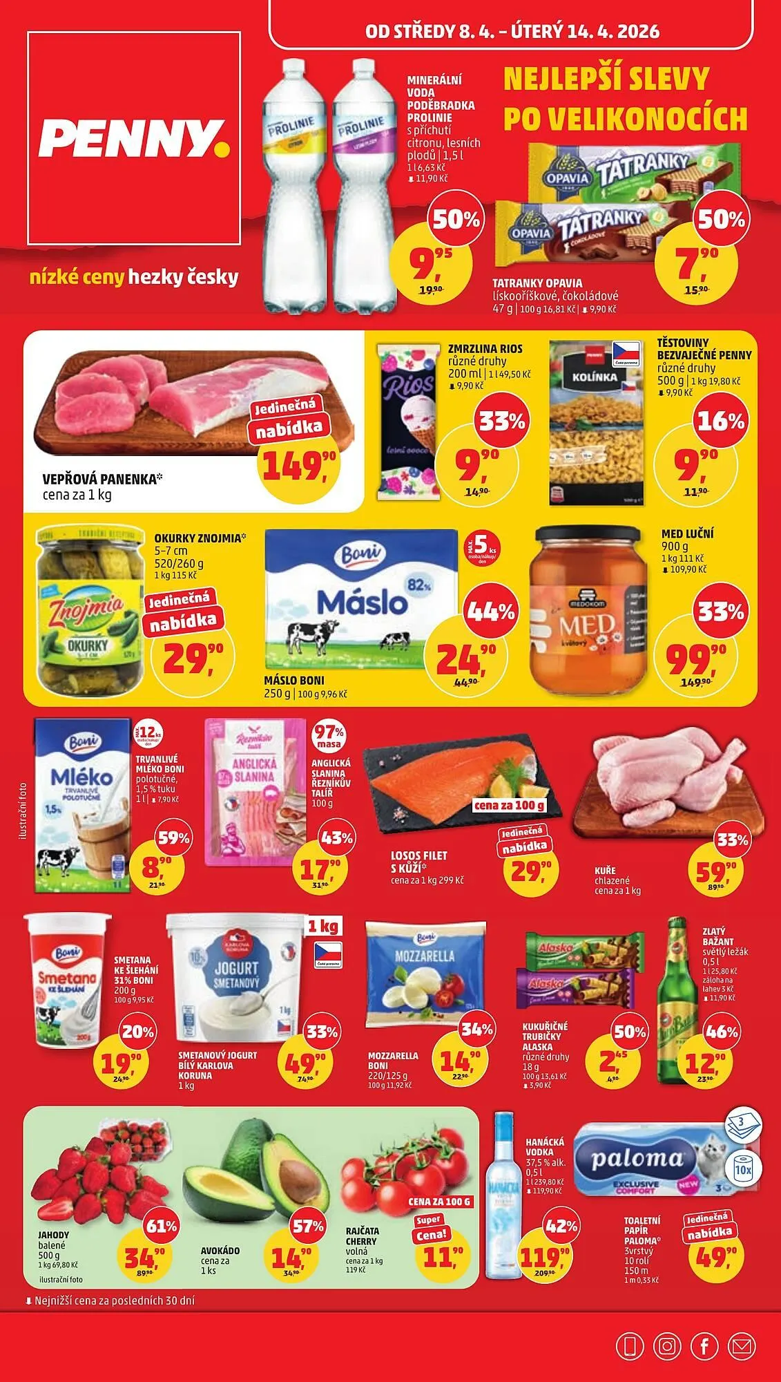 Penny Market leták - 8. dubna 14. dubna 2026 - Page 1