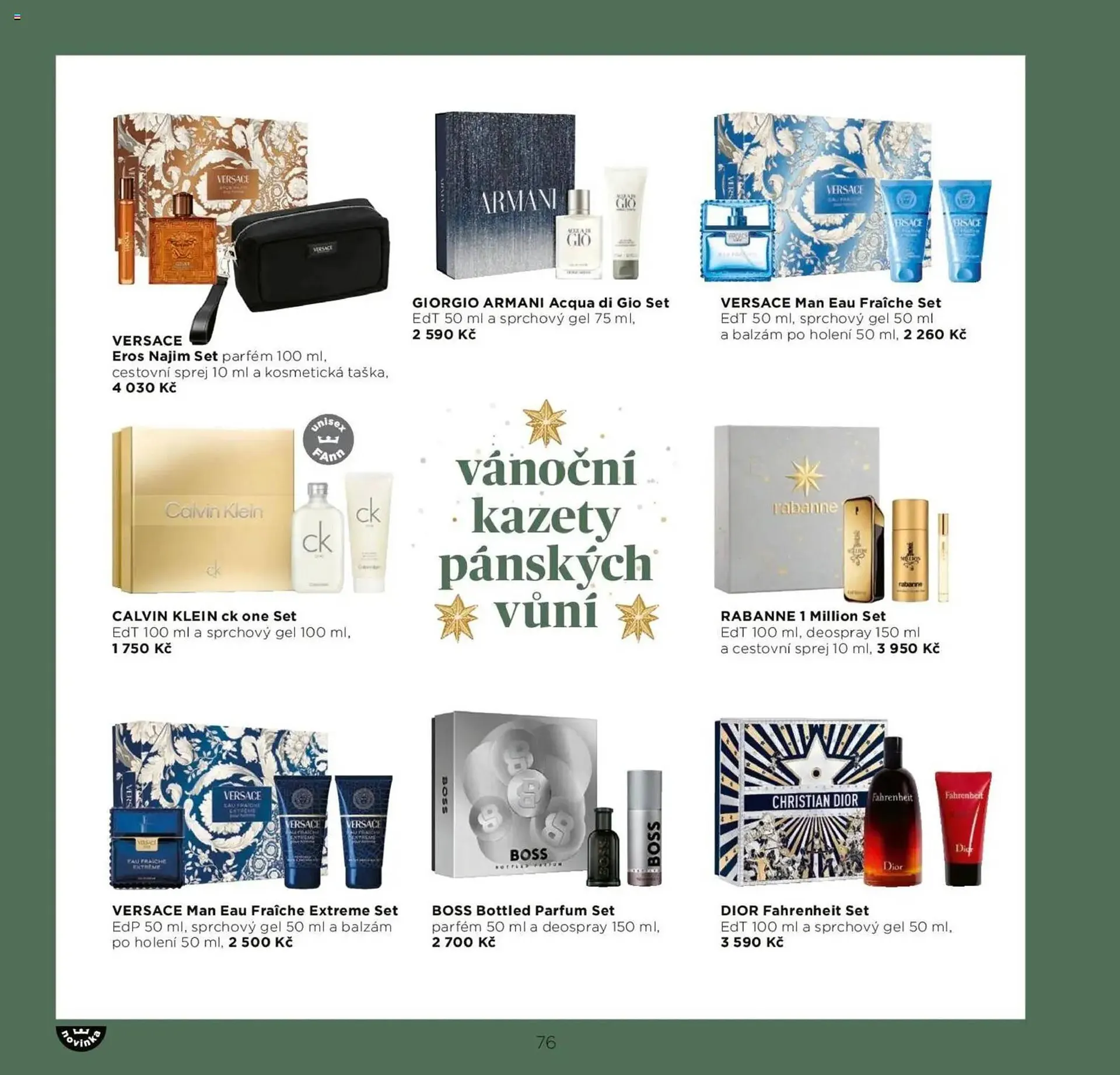 Fann Parfumerie leták - 30. října 31. prosince 2025 - Page 76