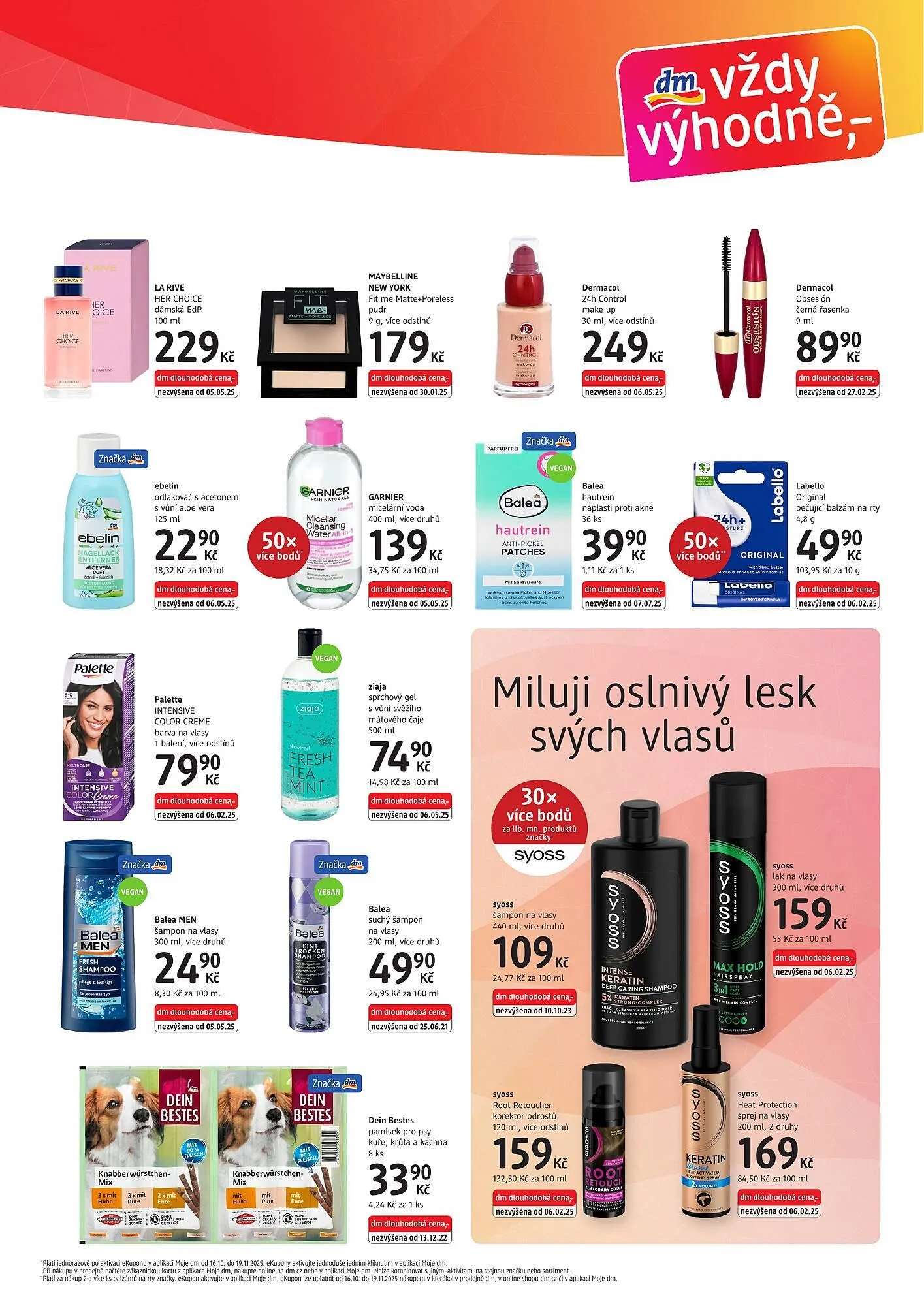 Dm drogerie leták - 16. října 19. listopadu 2025 - Page 3