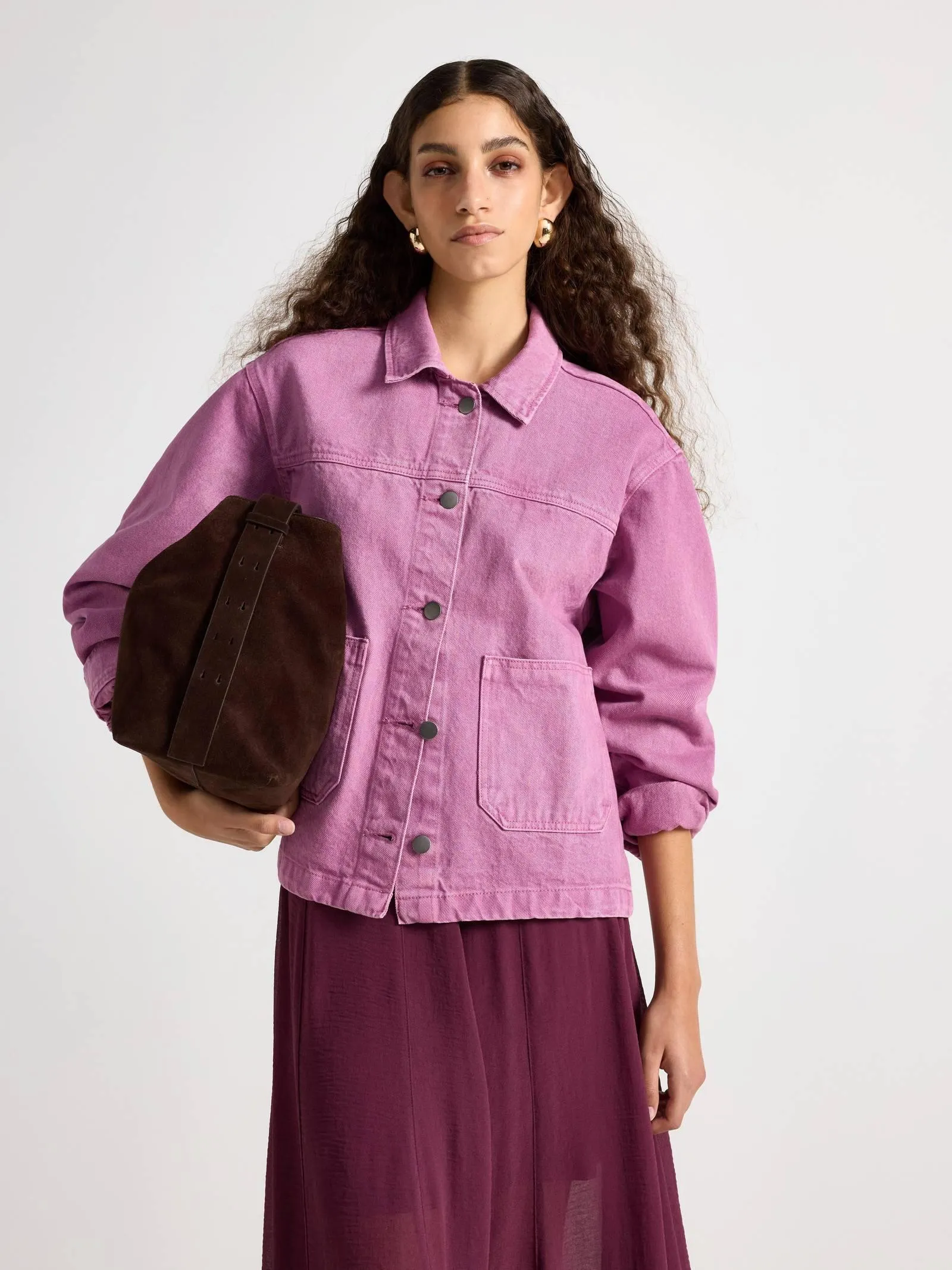 Bunda z bavlněného kepru