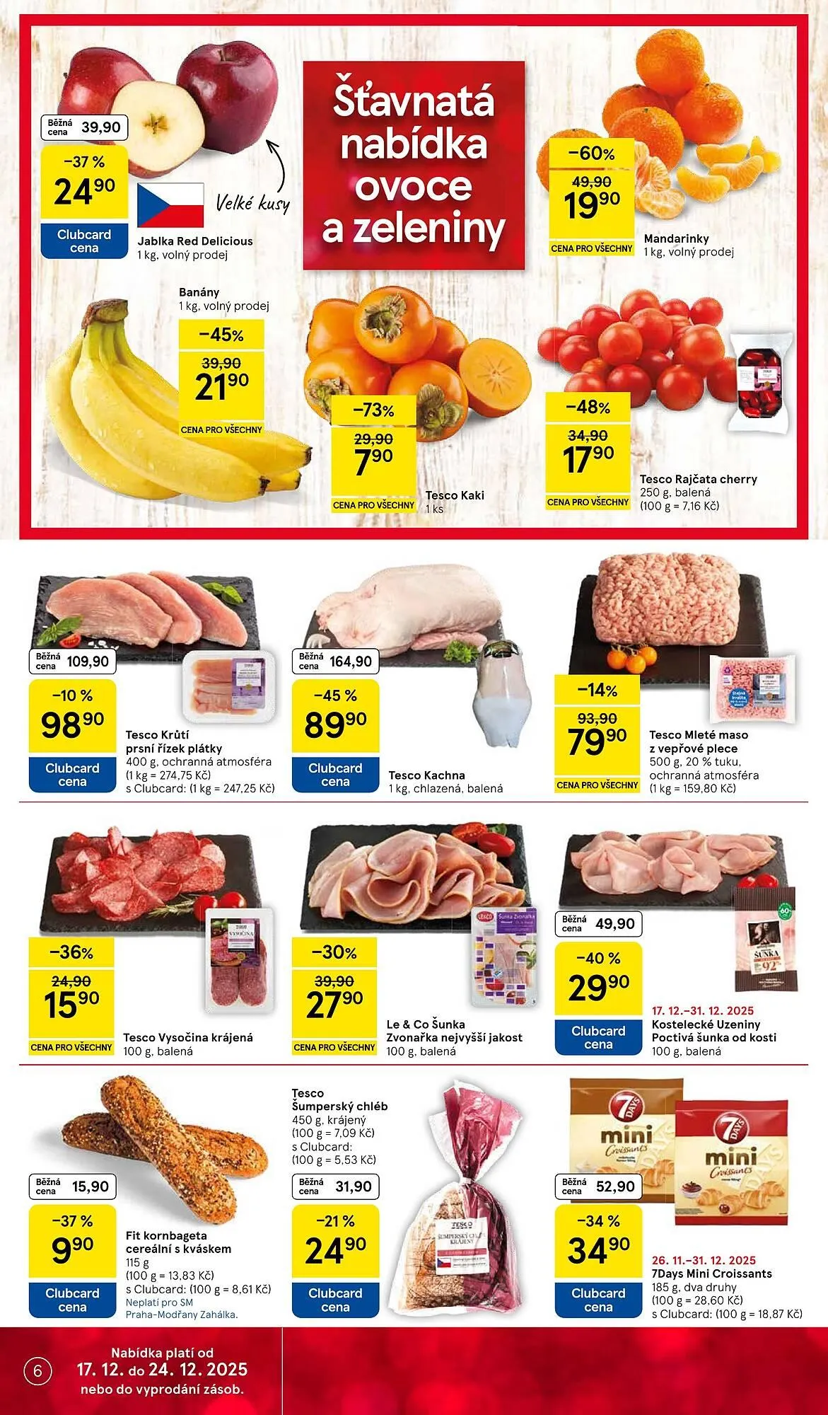 Tesco leták - 17. prosince 24. prosince 2025 - Page 6