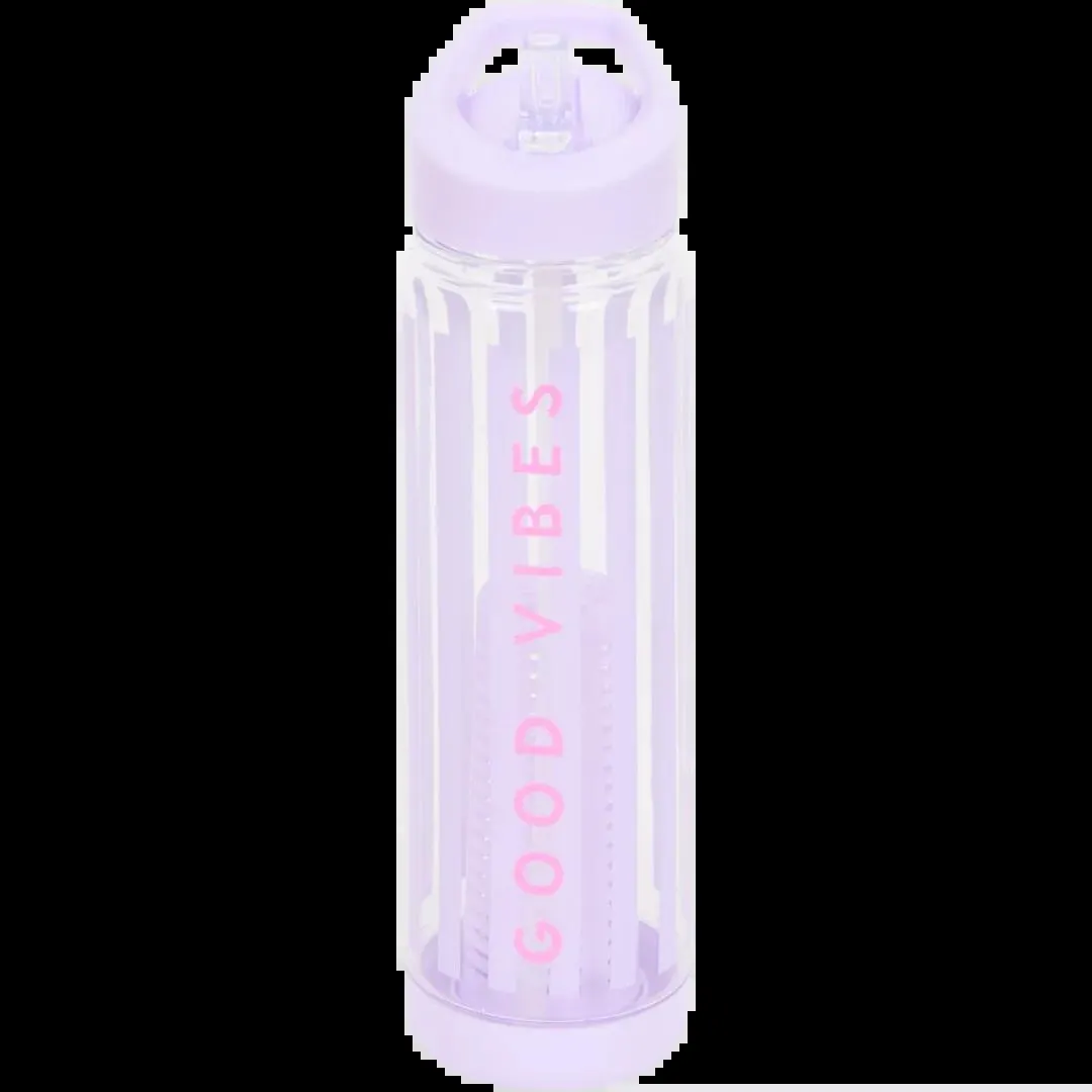 Láhev na vodu s brčkem