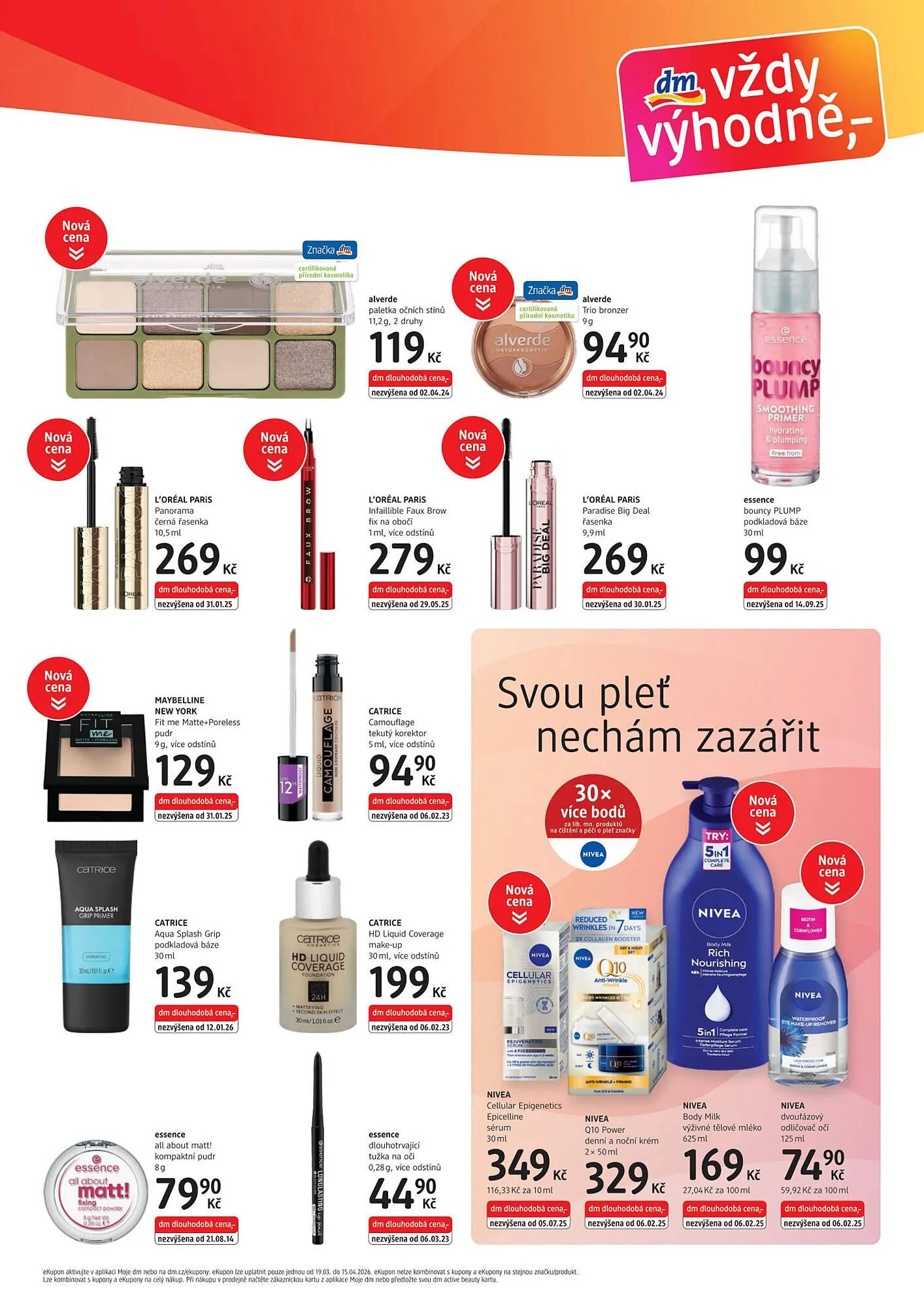 Dm drogerie leták - 19. března 15. dubna 2026 - Page 3