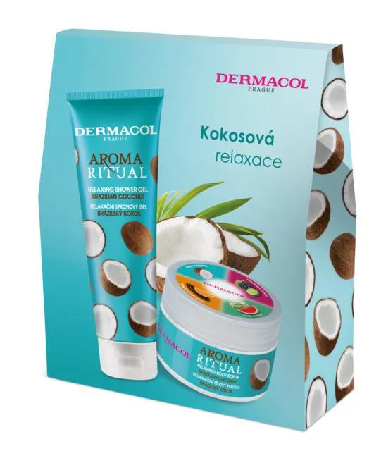 Dárkový balíček - Aroma Ritual - Kokos - peeling a sprchový gel