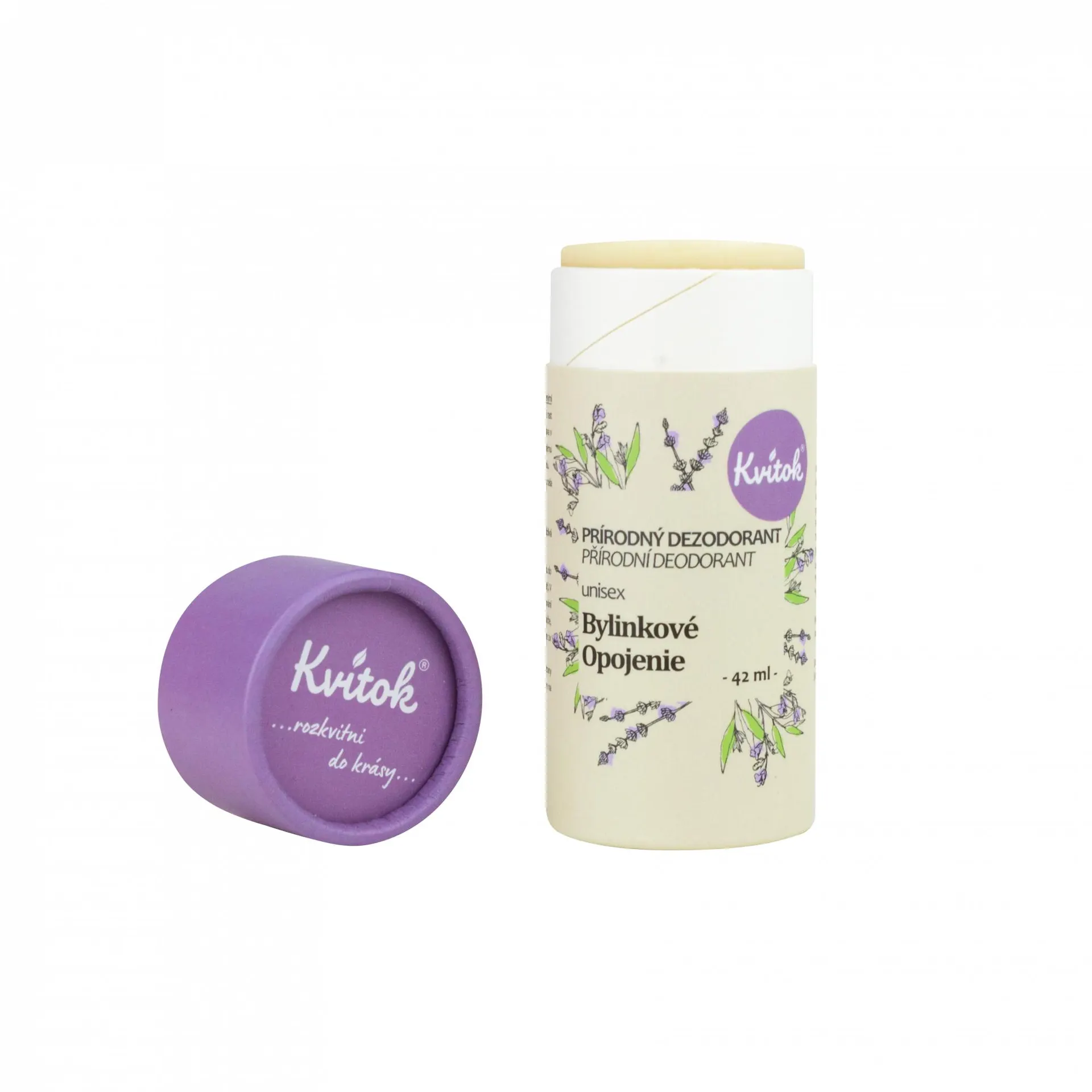 Kvitok Tuhý deodorant Bylinkové opojení (42 ml)