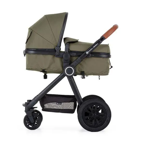 Petite&Mars Kočárek kombinovaný 3v1 Grand II 2022 Black Olive
