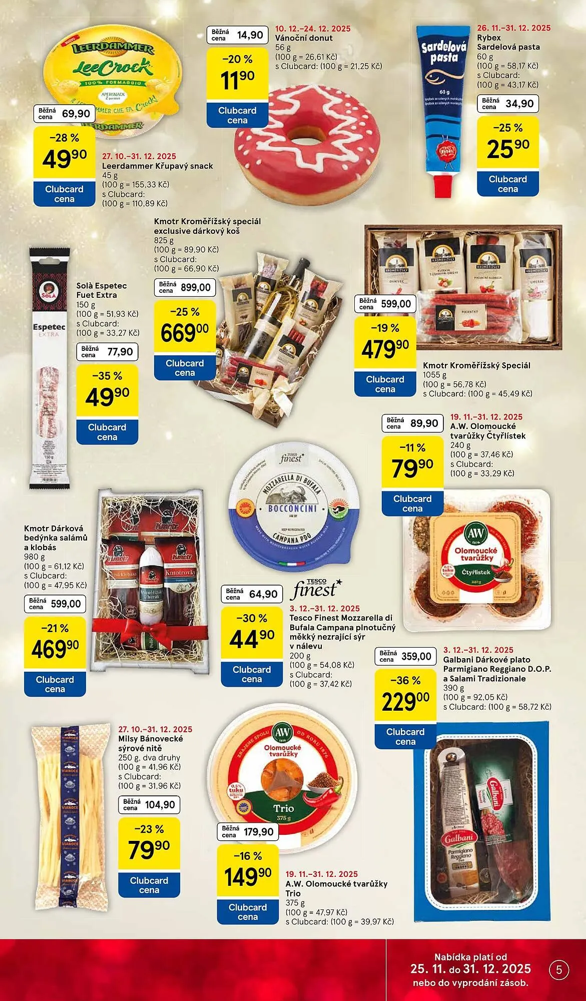 Tesco leták - 17. prosince 24. prosince 2025 - Page 5