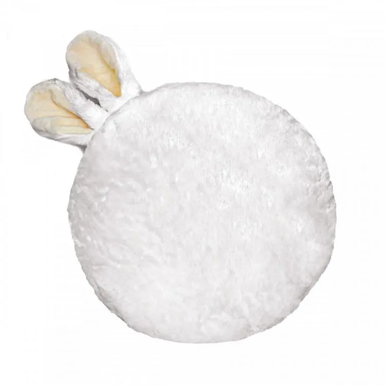 Polštářek BUNNY průměr 35 cm bílý