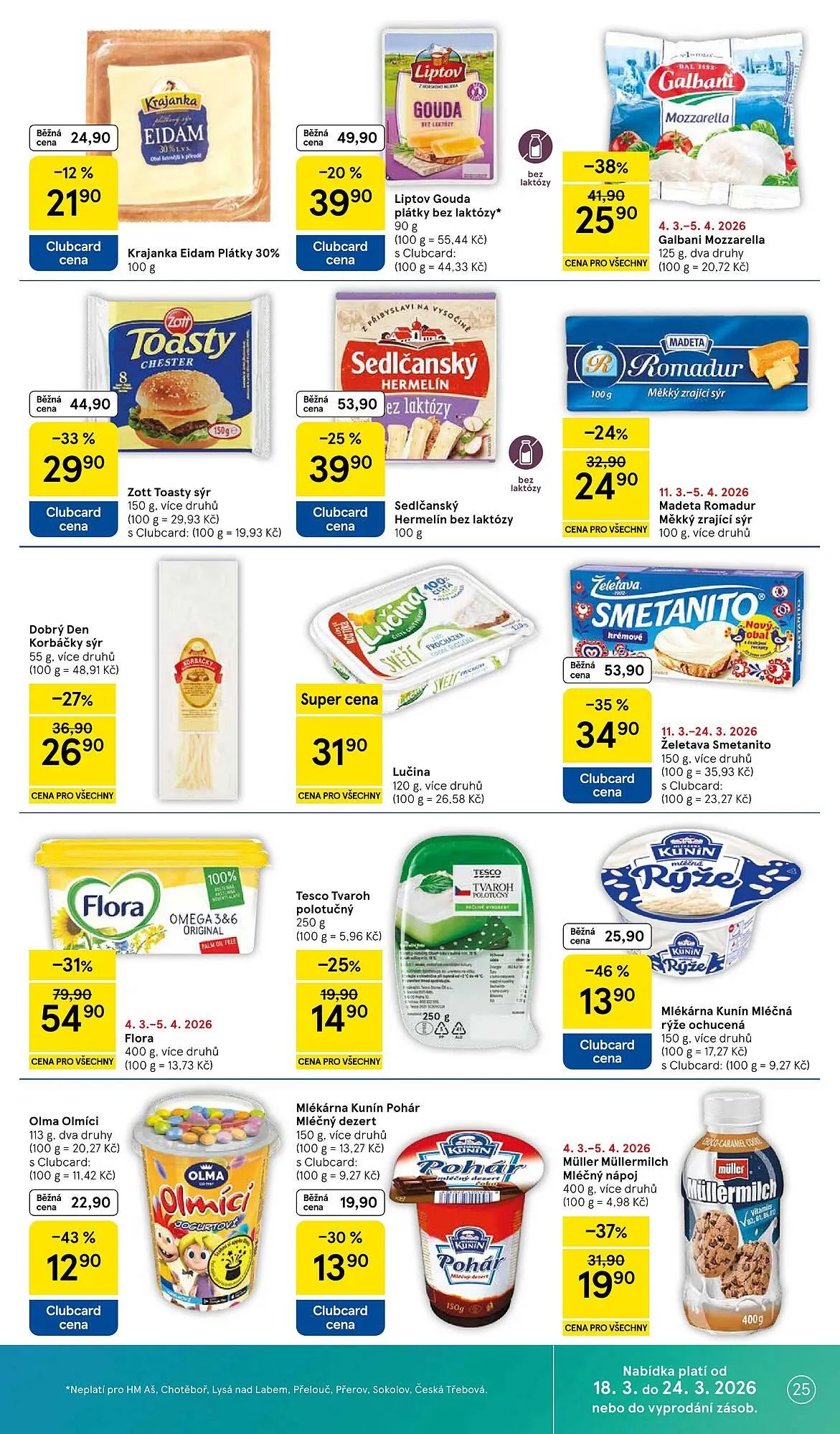 Tesco leták - 18. března 24. března 2026 - Page 25