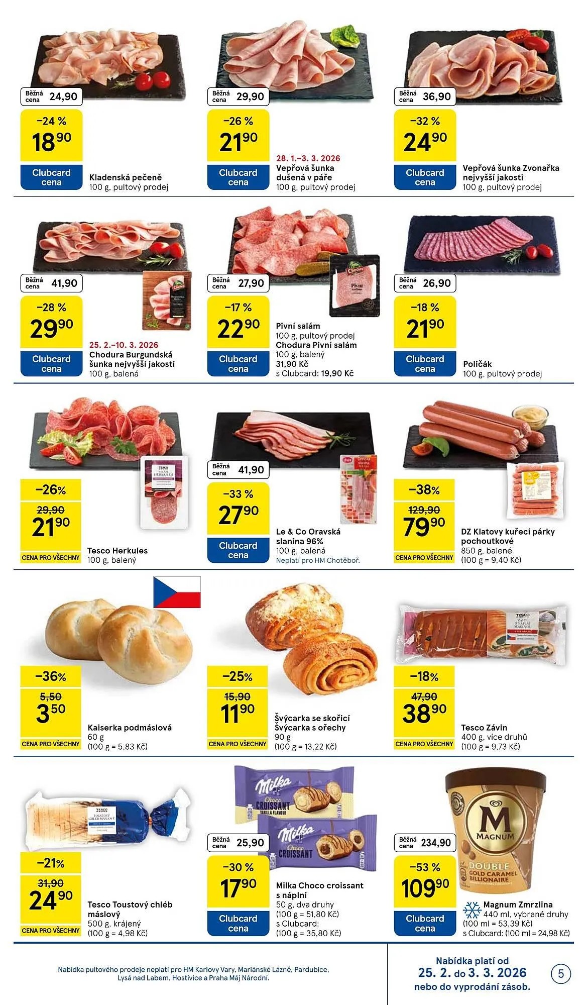 Tesco leták - 25. února 3. března 2026 - Page 5