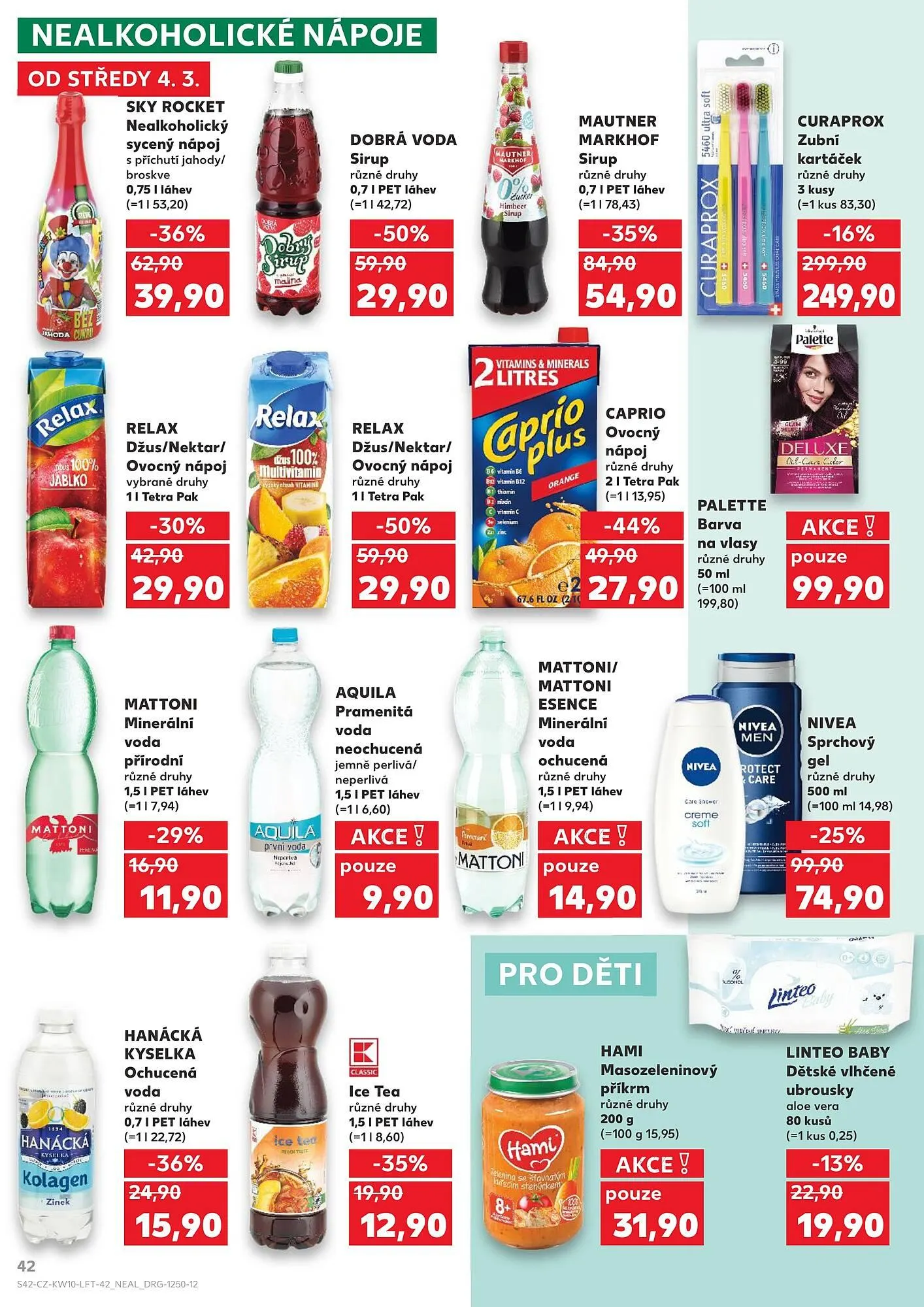 Kaufland leták - 4. března 10. března 2026 - Page 42