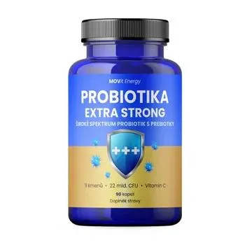 MOVit Energy Probiotika Extra Strong 90 kapslí