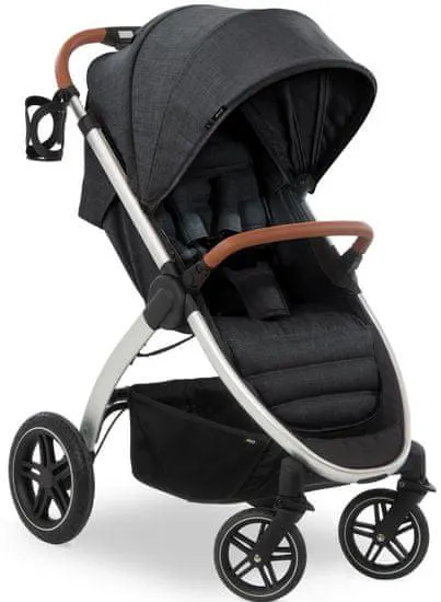 Hauck Uptown melange black 2021 - zánovní
