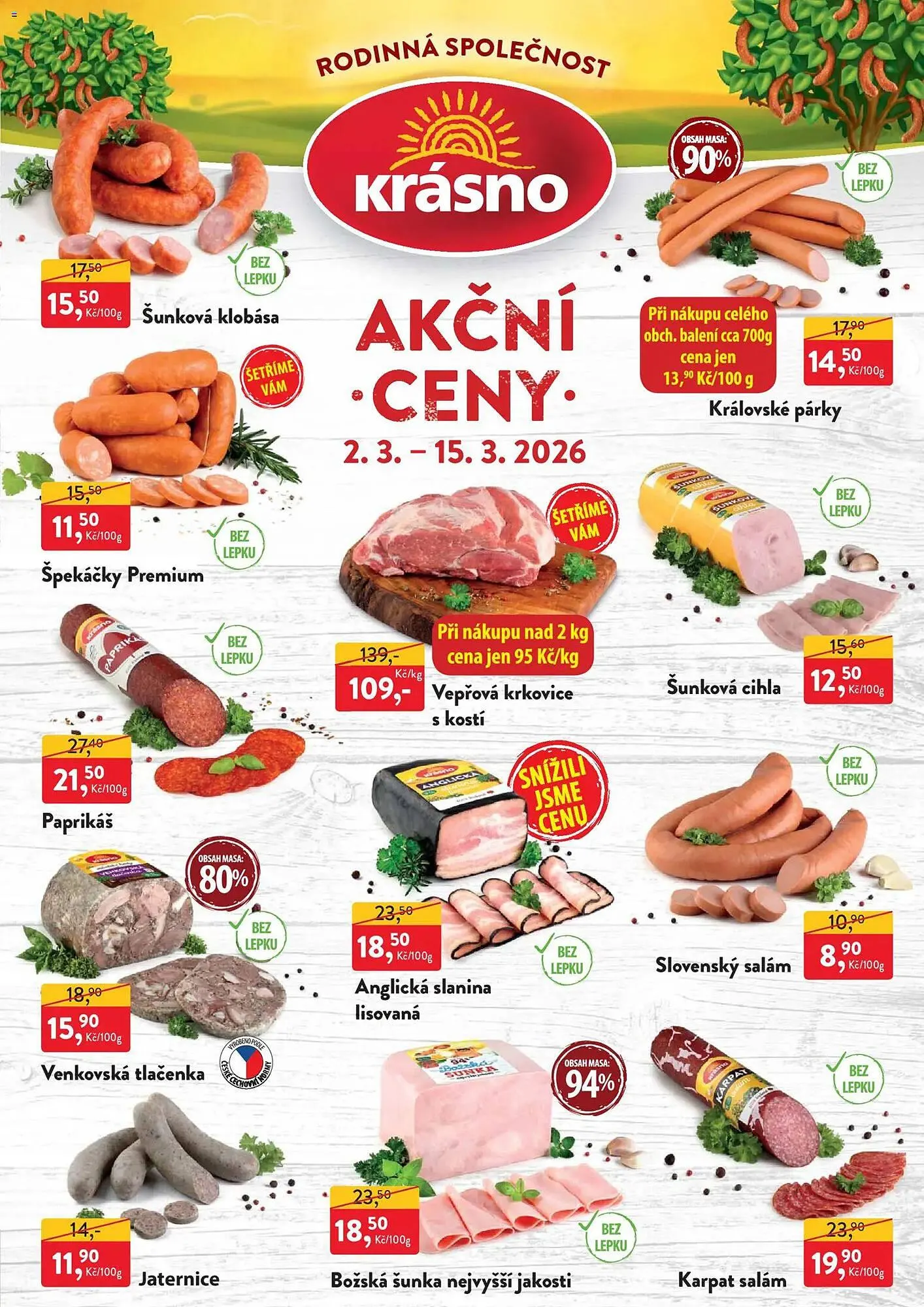 MP Krásno leták - 2. března 15. března 2026 - Page 1