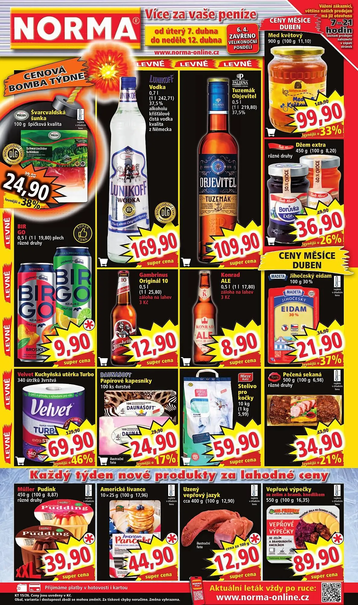 Norma leták - 7. dubna 12. dubna 2026 - Page 1