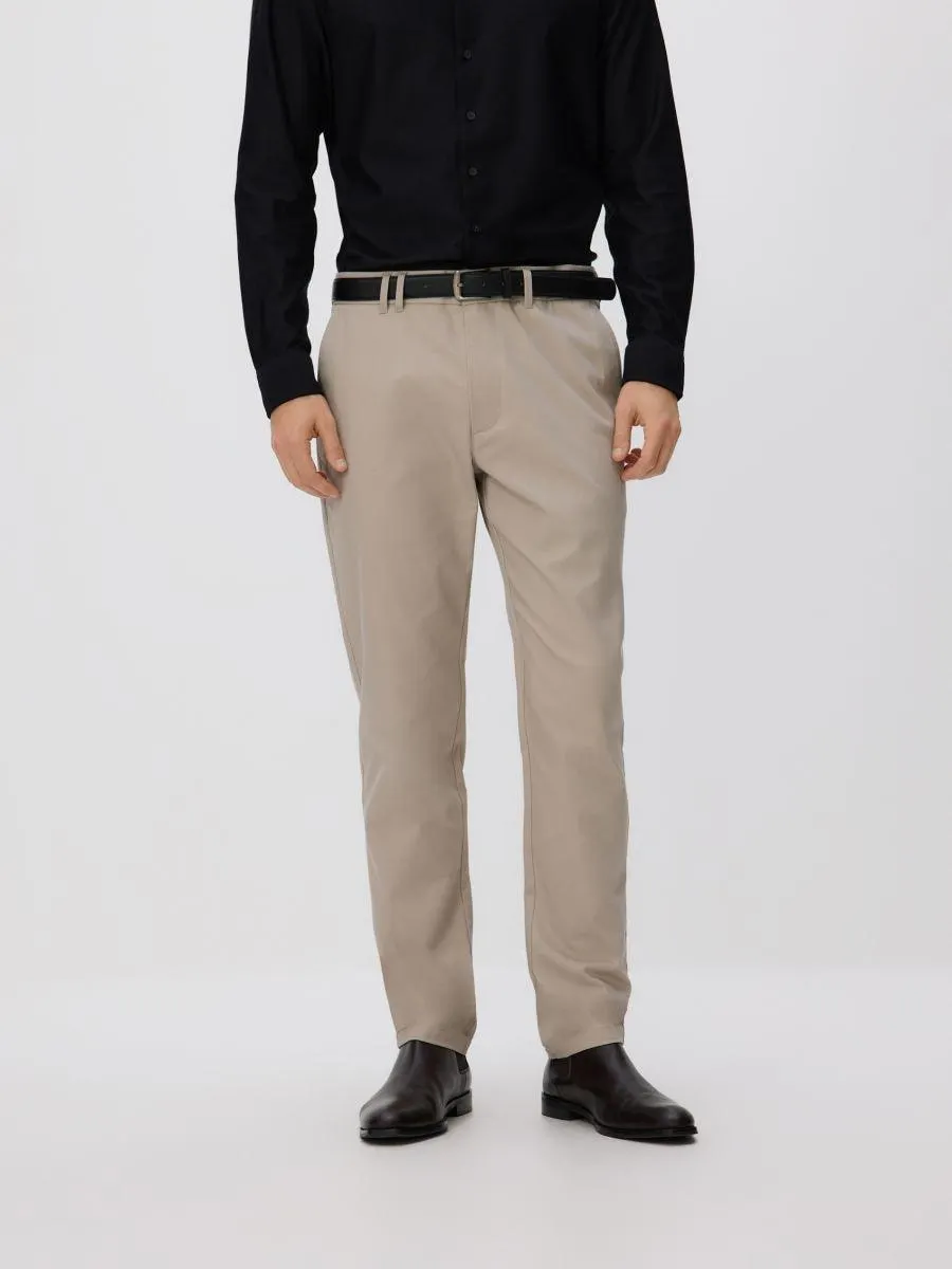 Kalhoty chino slim s páskem