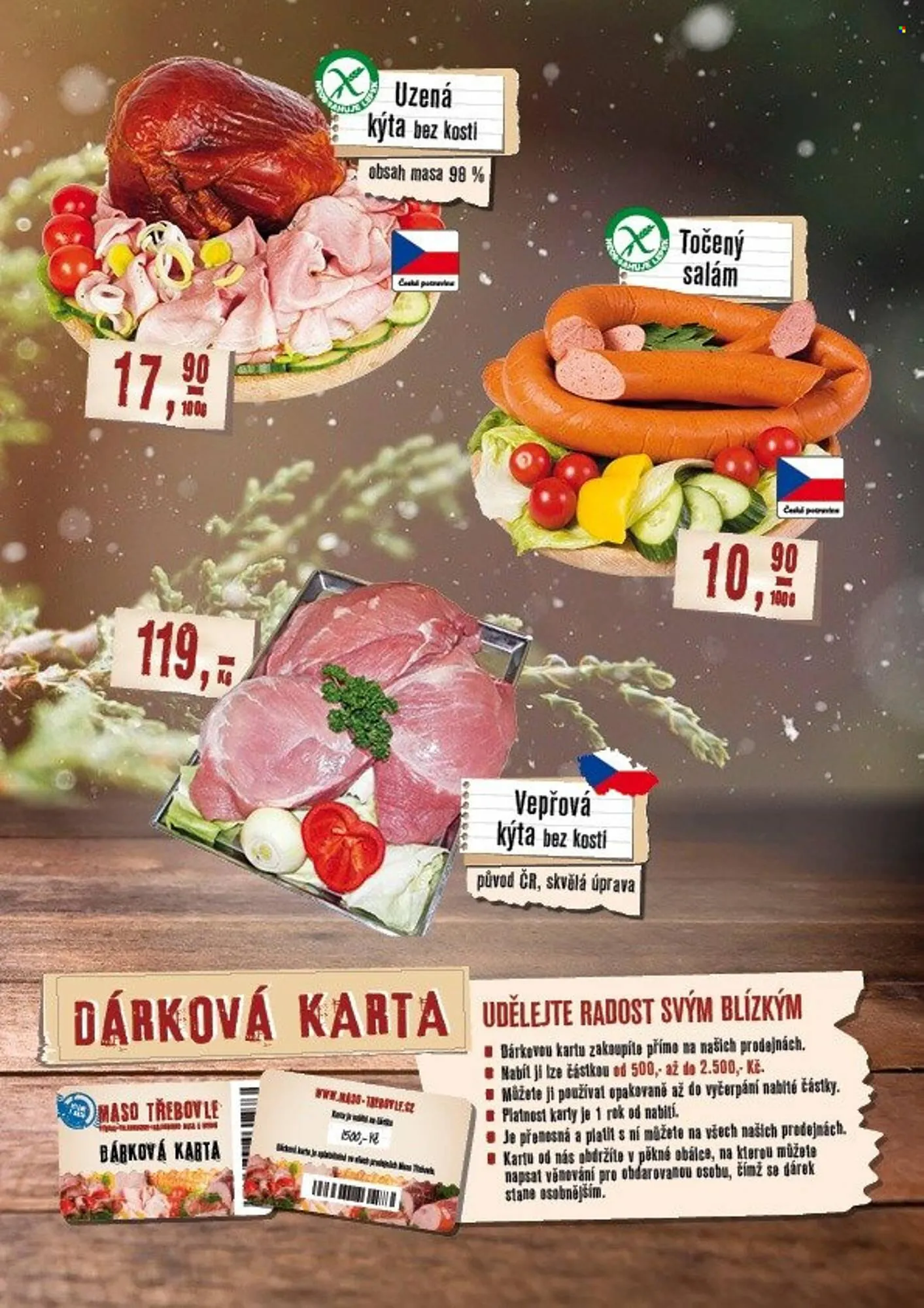 Maso Třebovle leták - 1. prosince 31. prosince 2025 - Page 3