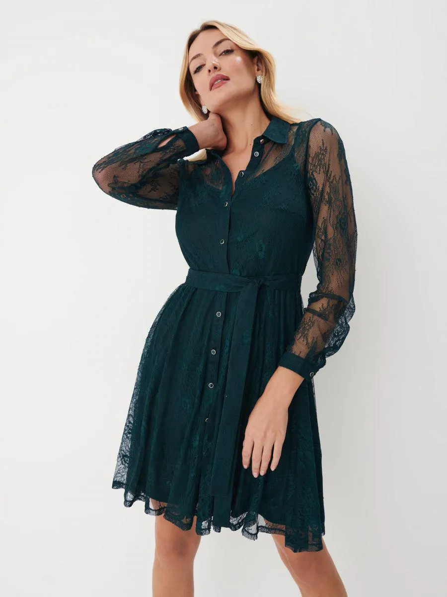 Krajkové mini šaty