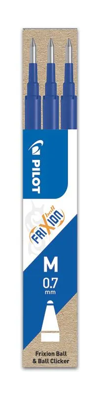 Pilot FriXion Ball 07 Náplň sada 3 ks - modrá