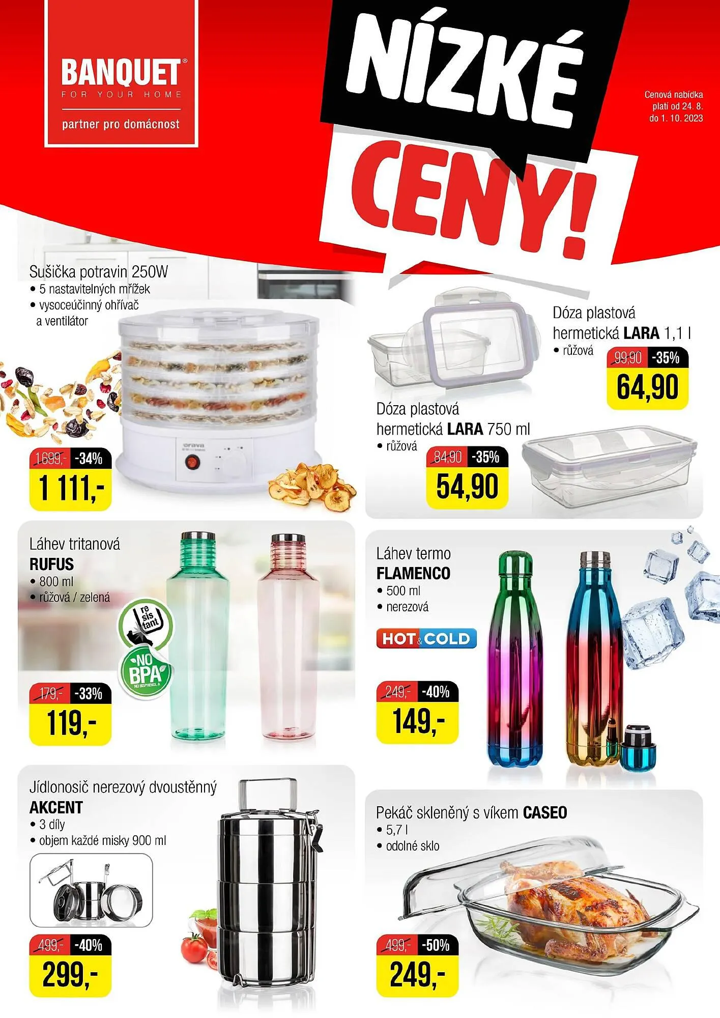 BANQUET leták - 24. srpna 1. října 2023 - Page 1